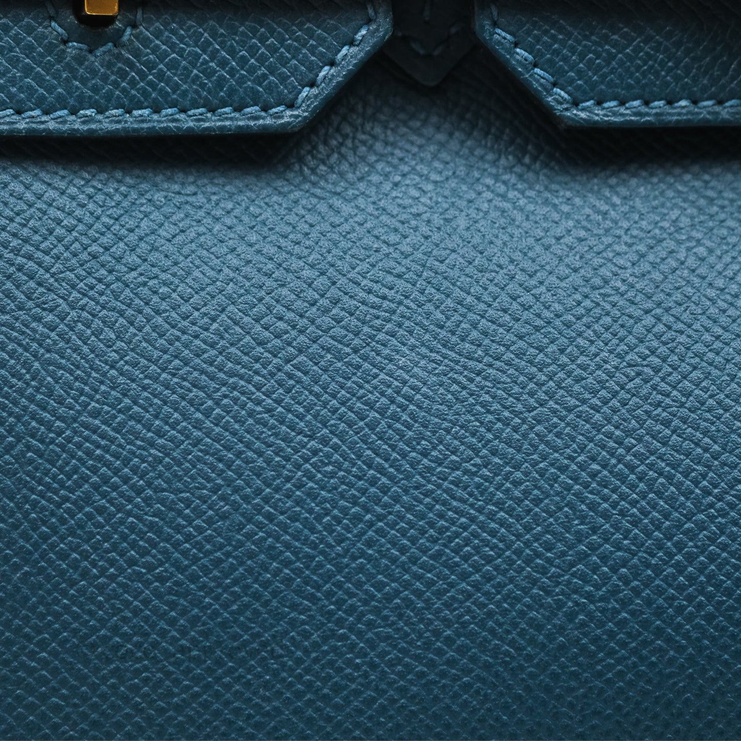 Hermès Birkin 30 Retourne Bleu de Prusse 7P Epsom Gold Hardware