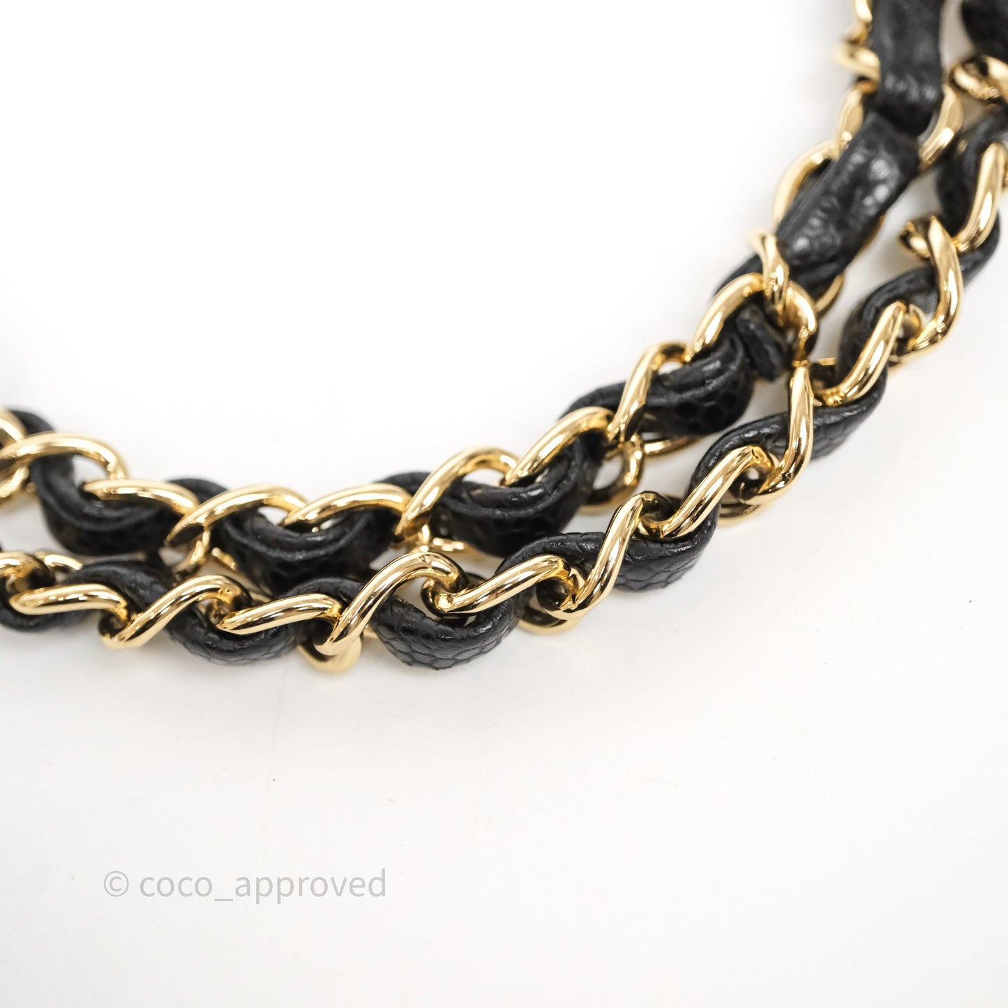 Chanel Classic M/L Medium Flap Quilted Black Caviar Gold Hardware