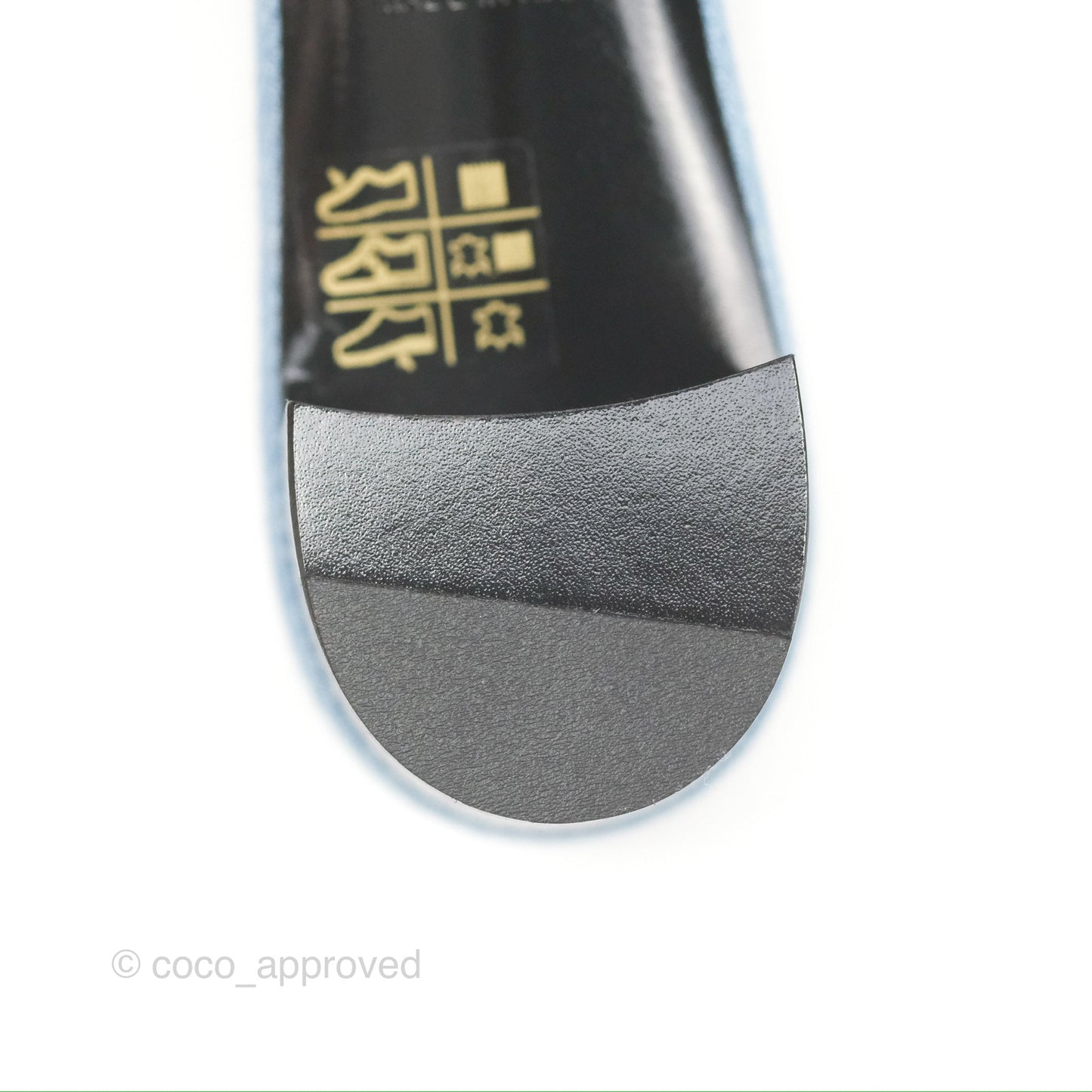 Hermès Oasis Denim Bleu Clair Sandals Size 38.5