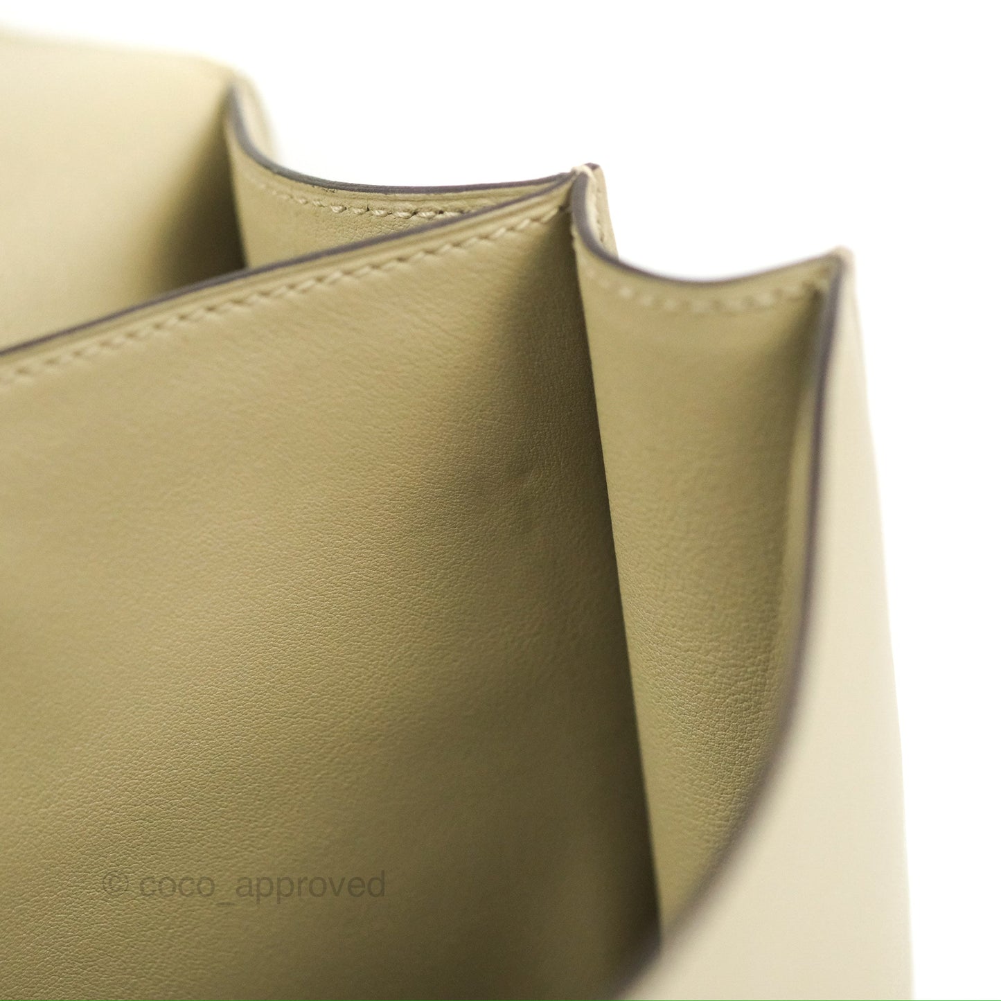 Hermès Constance 24 Sauge Swift Gold Hardware