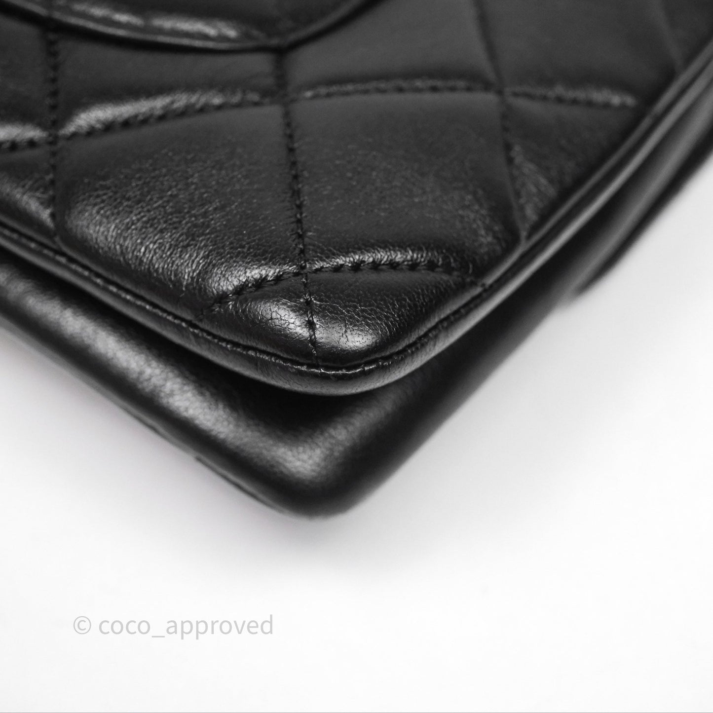 Chanel Medium Trendy CC Flap Bag Lambskin Black Aged Hardware