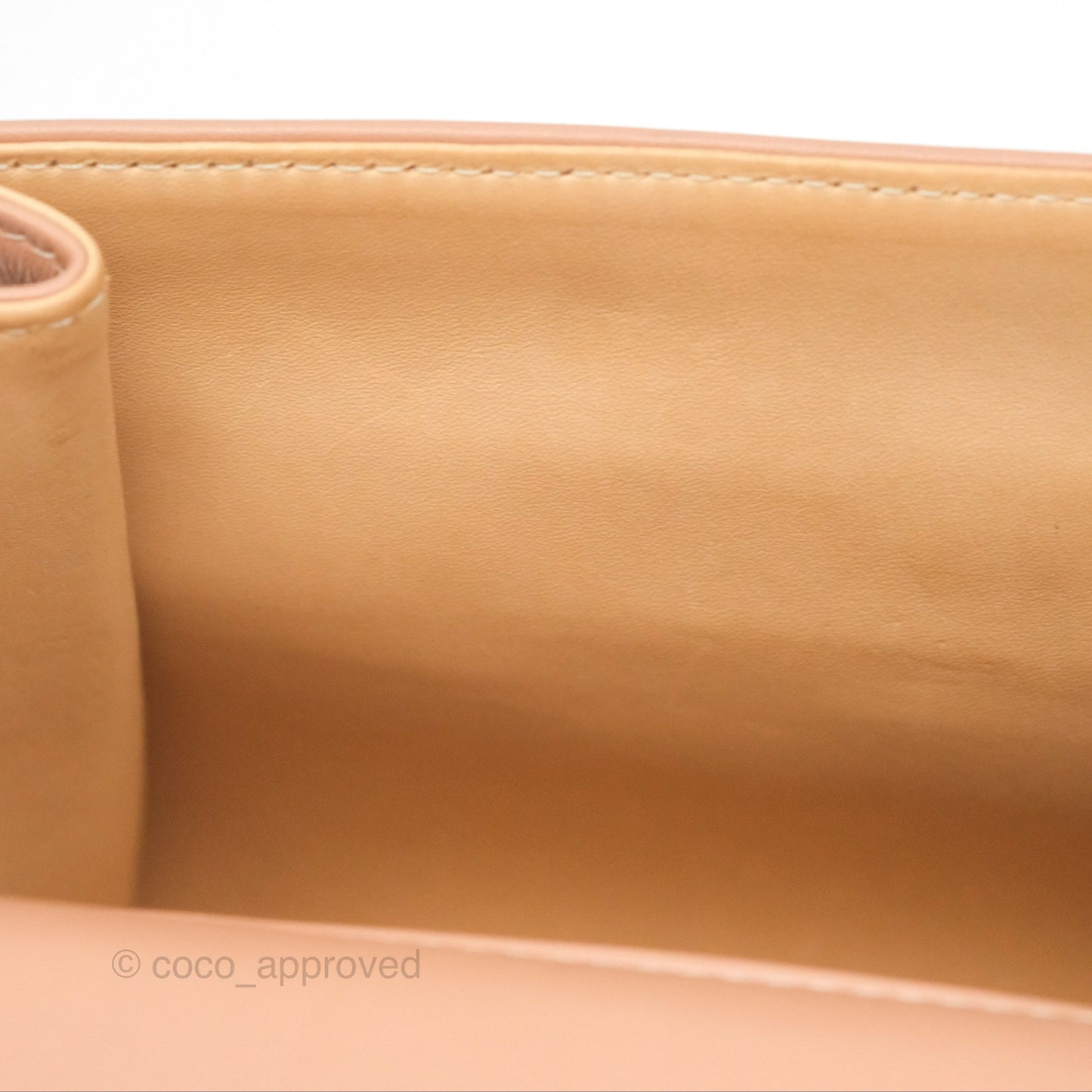 Delvaux Tempête Mini Beige Supple Calfskin Gold Hardware