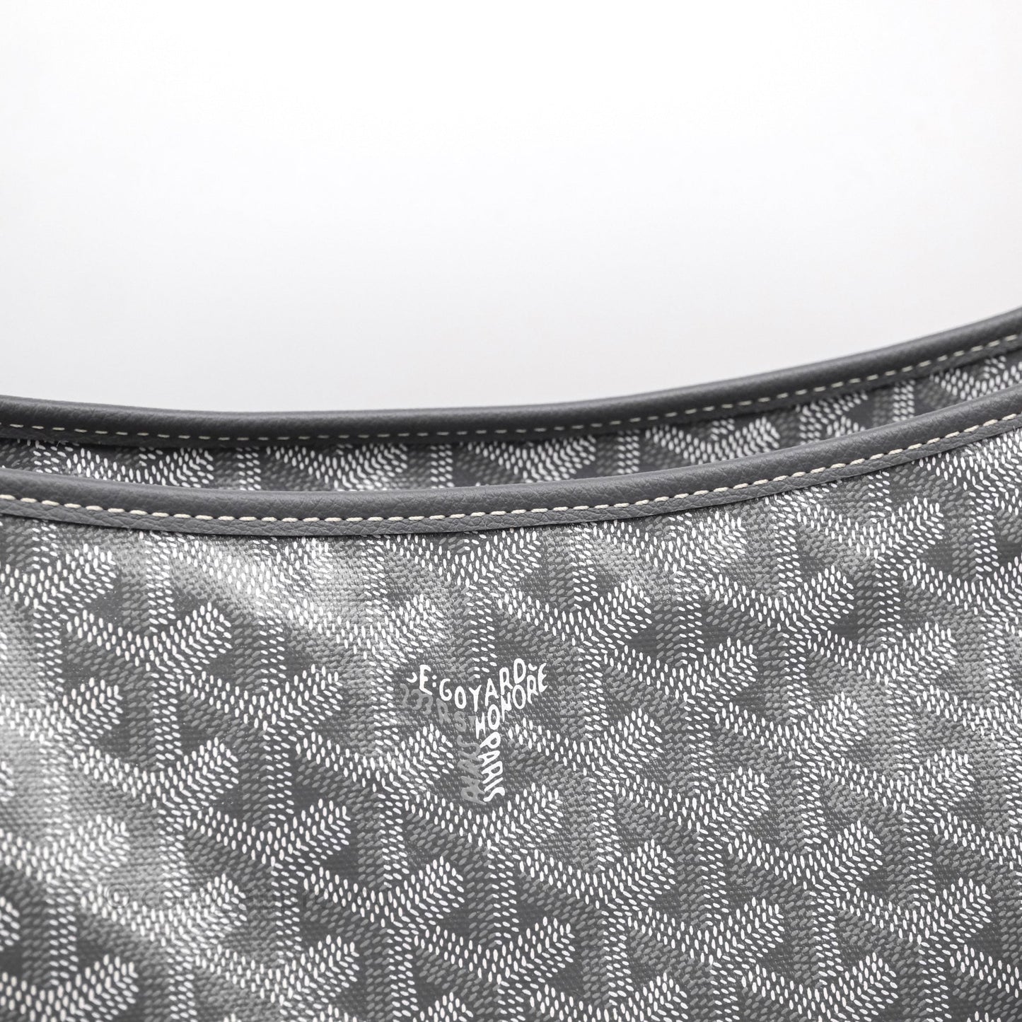 Goyard Bohème Hobo Bag Grey Goyardine Canvas