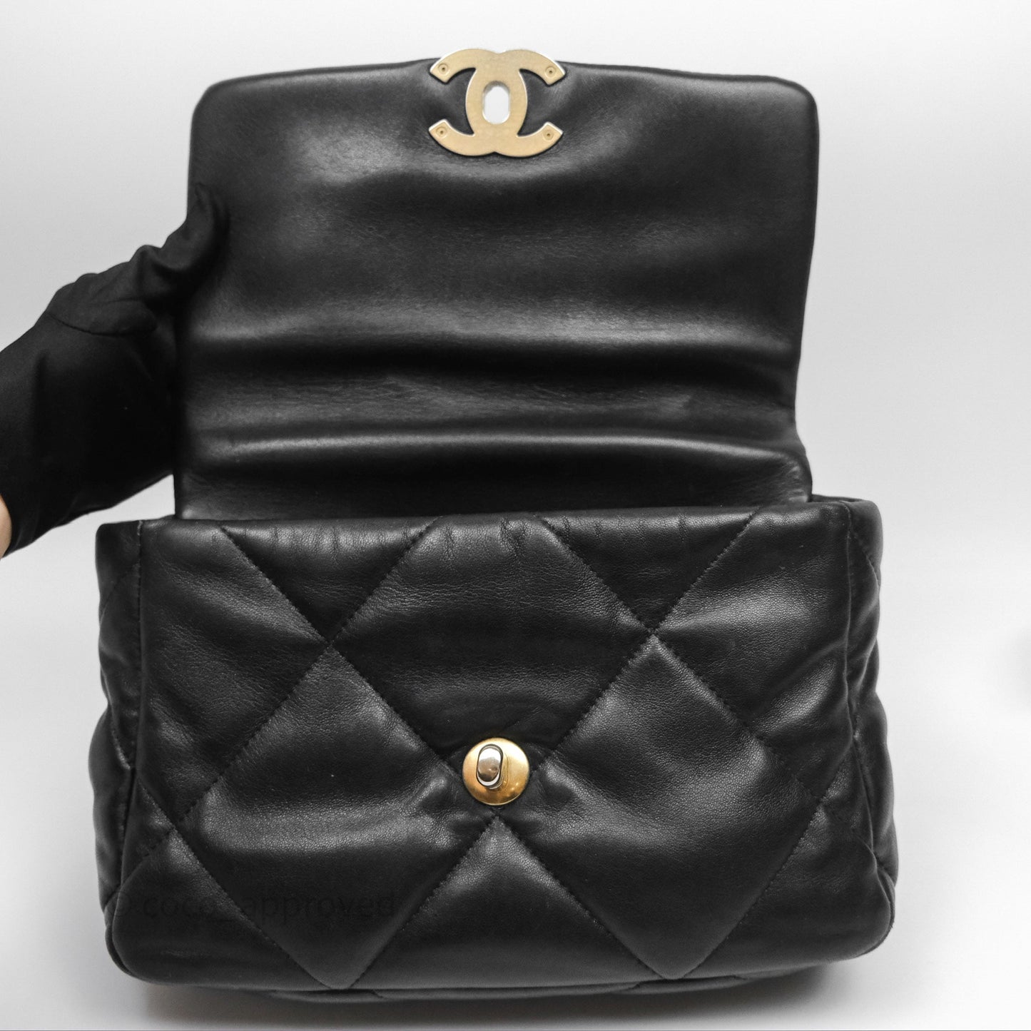 Chanel 19 Small Black Mixed Hardware