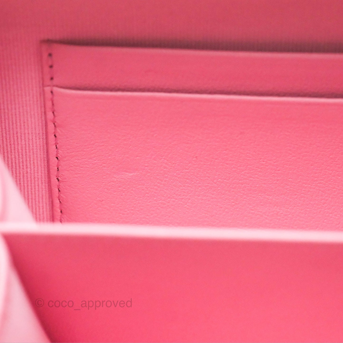 Chanel Camera Case Quilted Pink Lambskin Gold Hardware