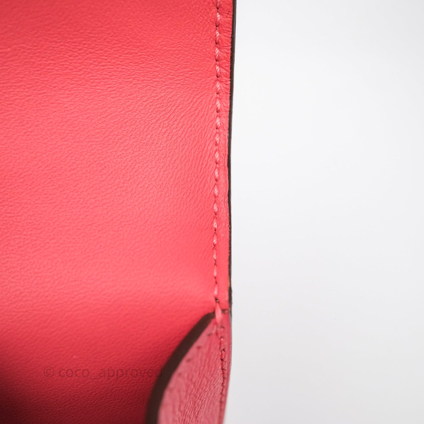 Hermès Mini Verrou Chaine Bag Rose Lipstick U5 Chevre Mysore Palladium Hardware