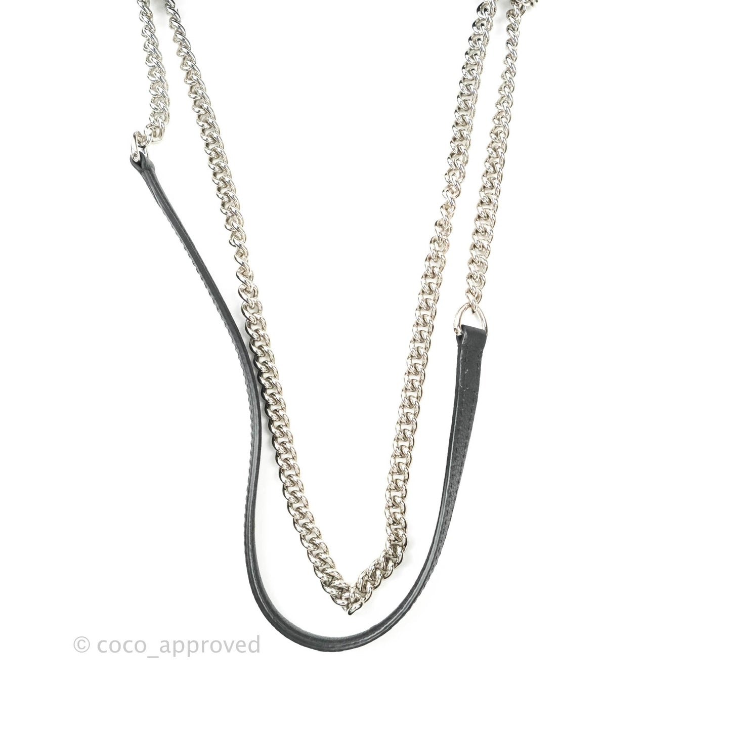 Louis Vuitton Calfskin My Lockme BB Bag Black Silver Hardware