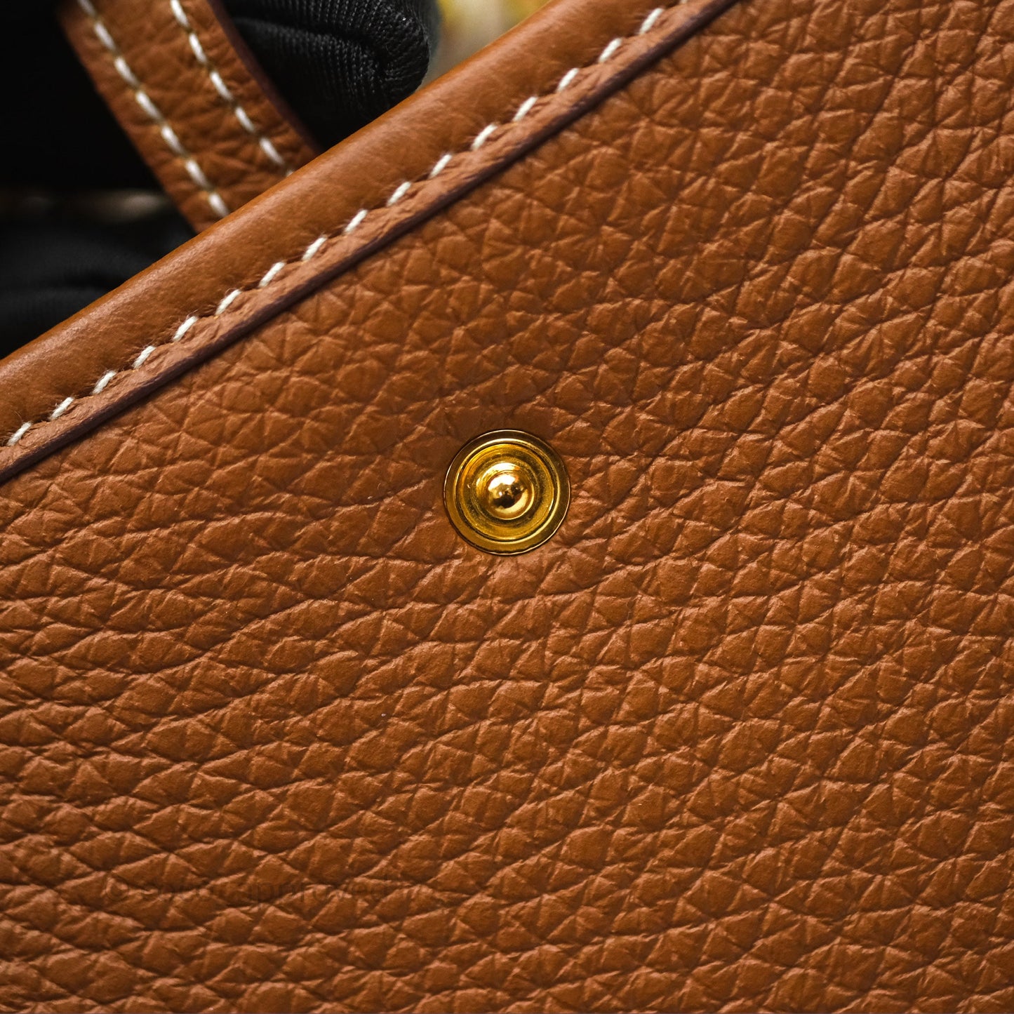 Hermès Mini Evelyne 16 Amazone Gold 37 Clemence Gold Hardware