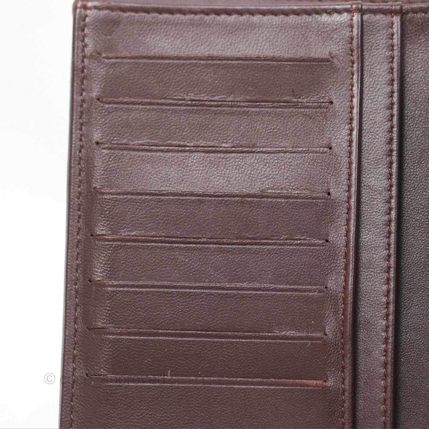 Chanel Classic Quilted Long Wallet Black Lambskin Silver Hardware