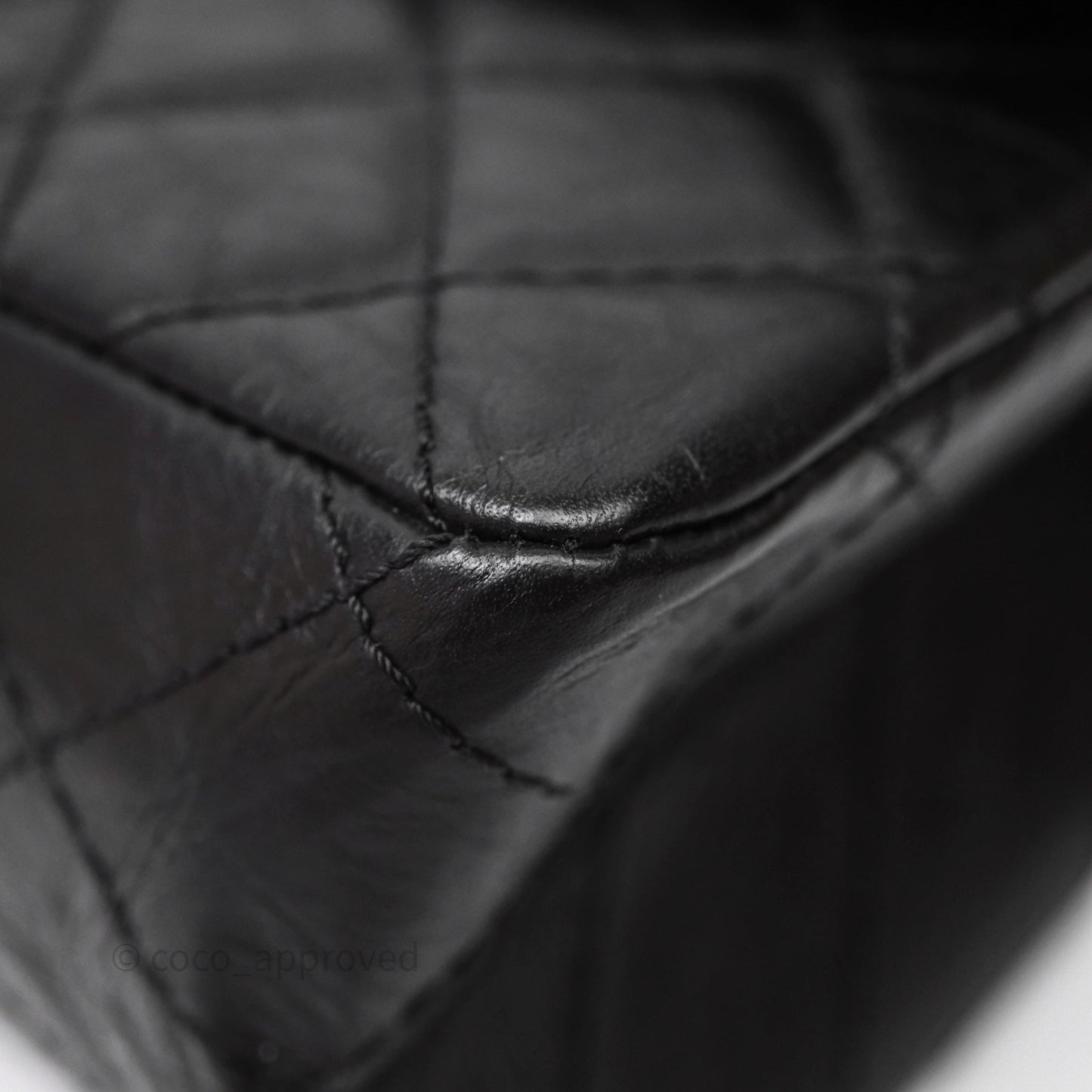 Chanel Quilted Reissue 226 Aged Calfskin Black Aged Gold Hardware