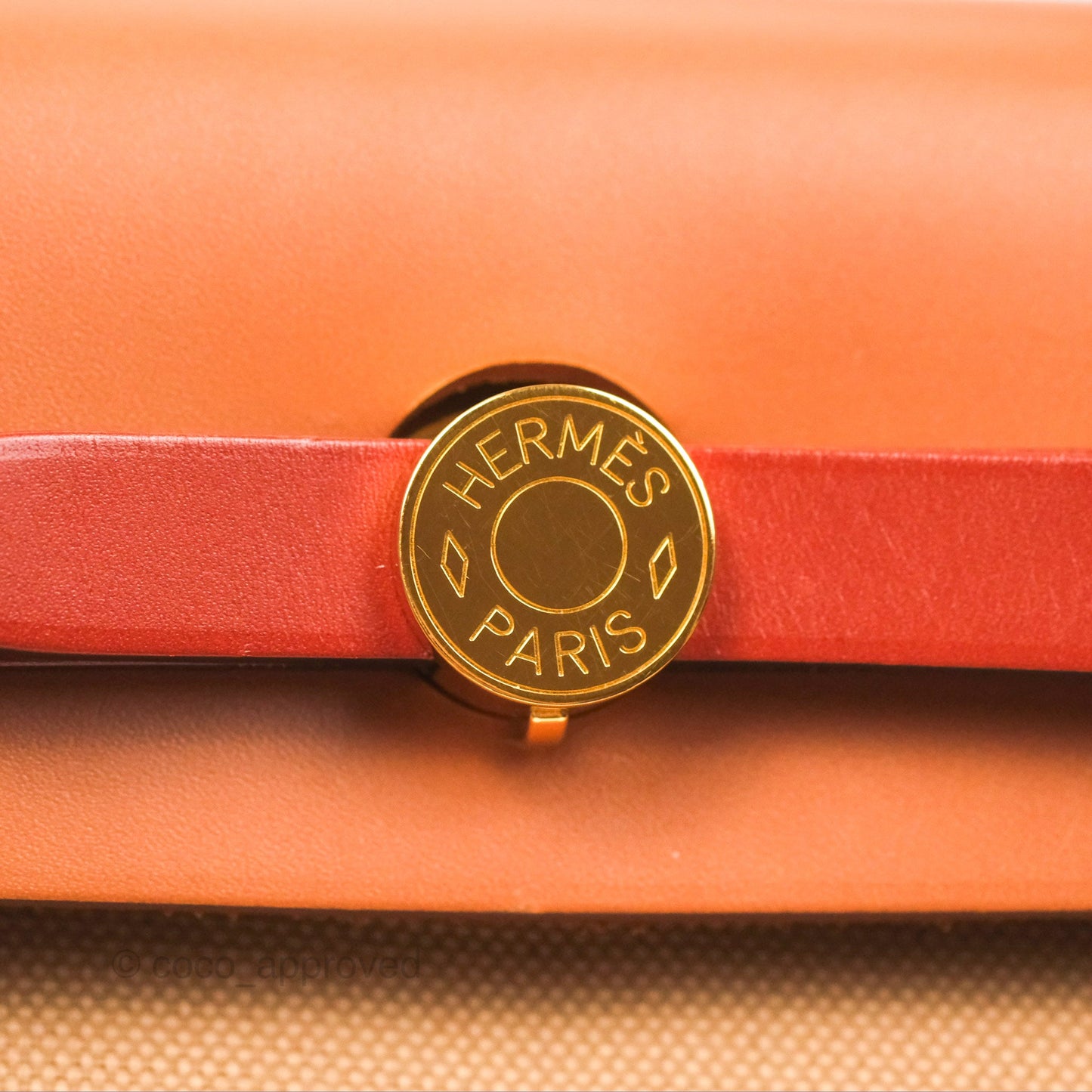 Hermès Herbag Zip 31 Retourne Chai 0M/ Natural Sable 21/ Fauve 34/ Cuivre 6C