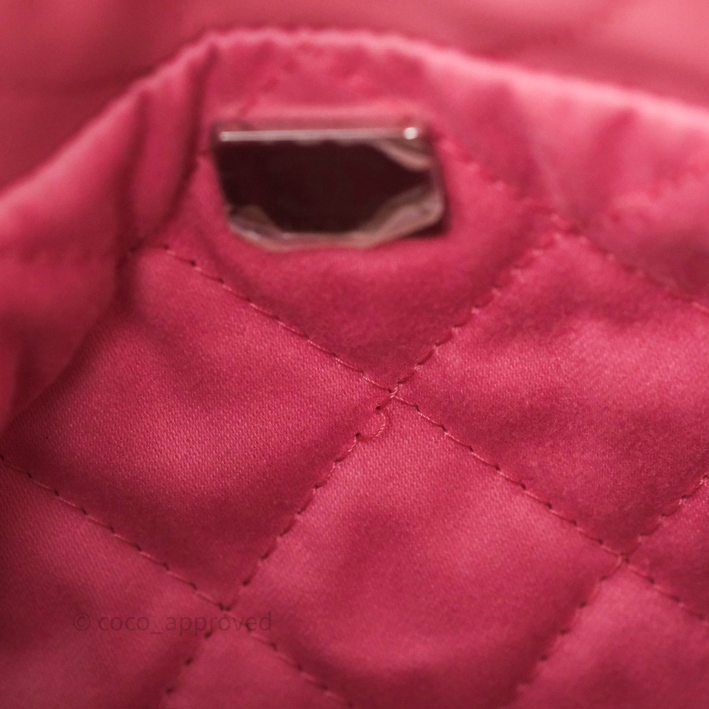 Chanel 22 Mini Bag Pink Shiny Crumpled Calfskin Matte Silver Hardware