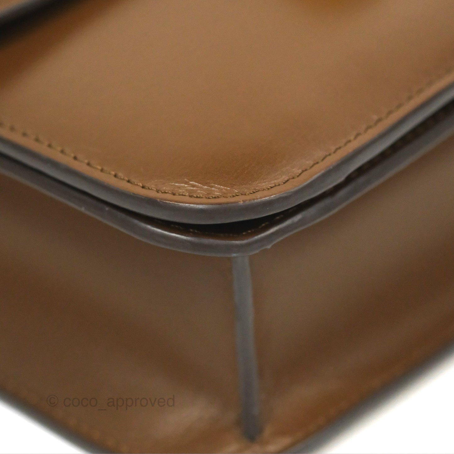 Celine Teen Classic Box Flap Caramel Box Calfskin