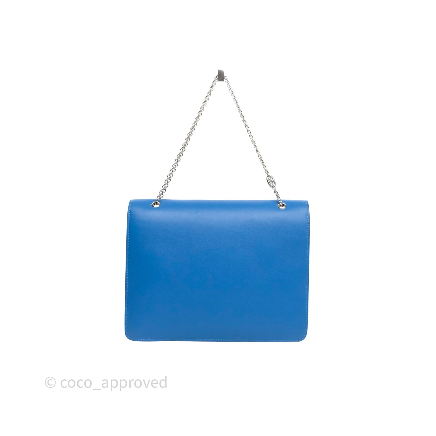Hermès Catenina Bleu de Galice S7 Swift Palladium Hardware