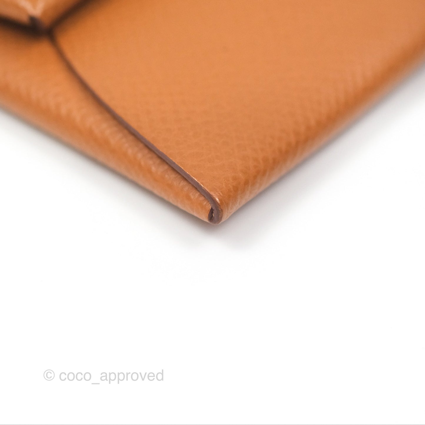 Hermès Bastia Coin Purse Gold Epsom