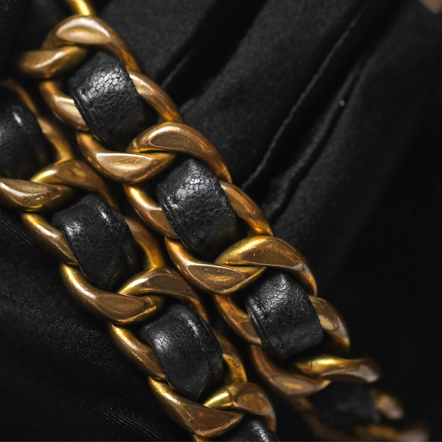 Chanel Vintage CC Duma Backpack Black Lambskin 24K Gold Hardware