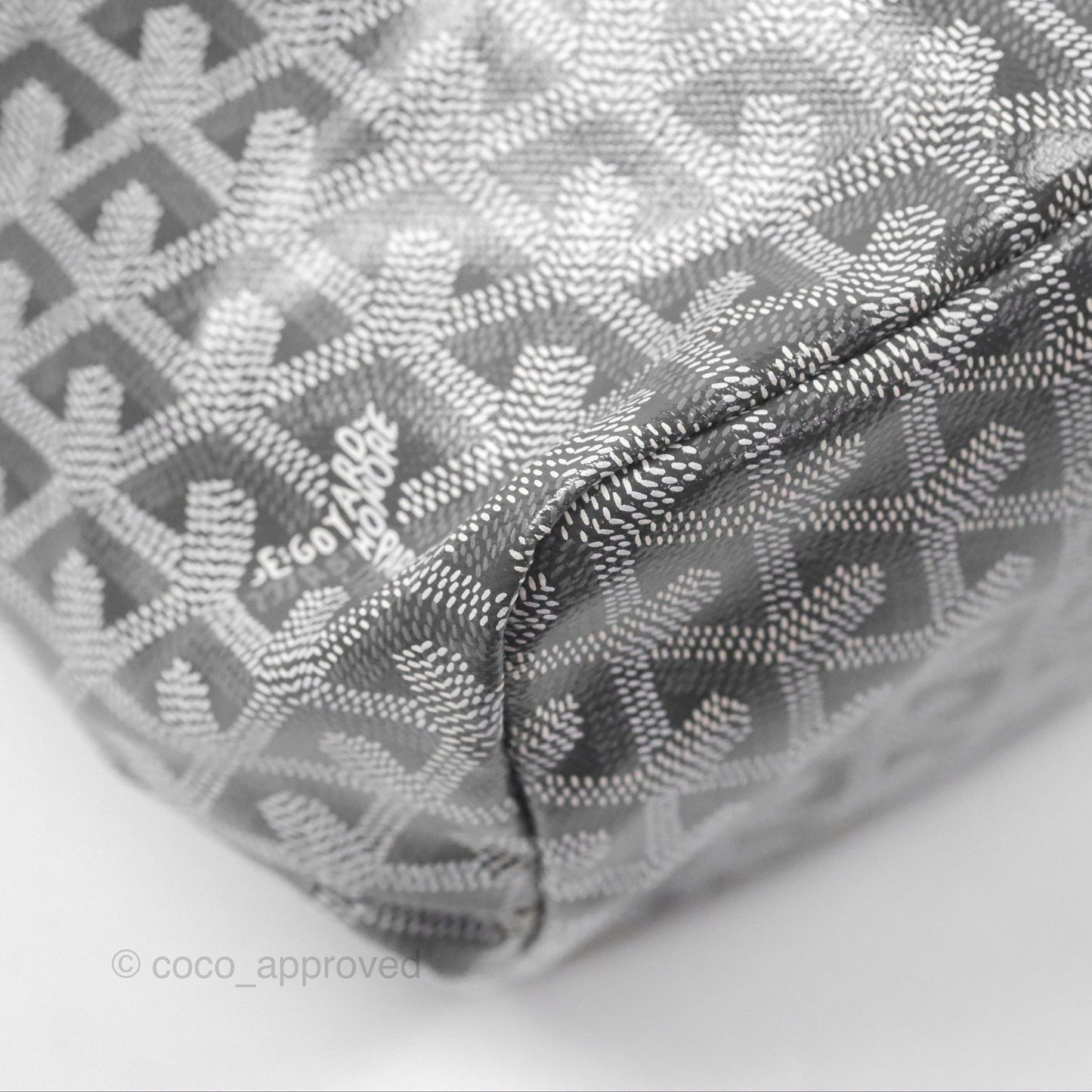 Goyard Bohème Hobo Bag Grey Goyardine Canvas