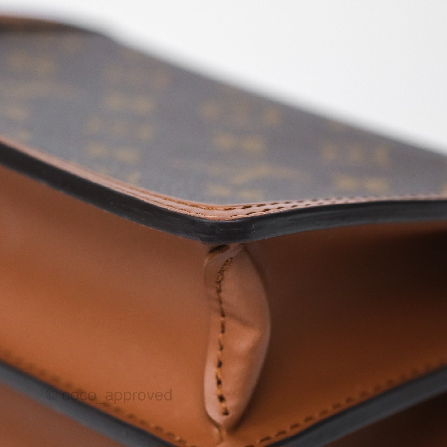 Louis Vuitton Mini Dauphine Monogram Tan Calfskin