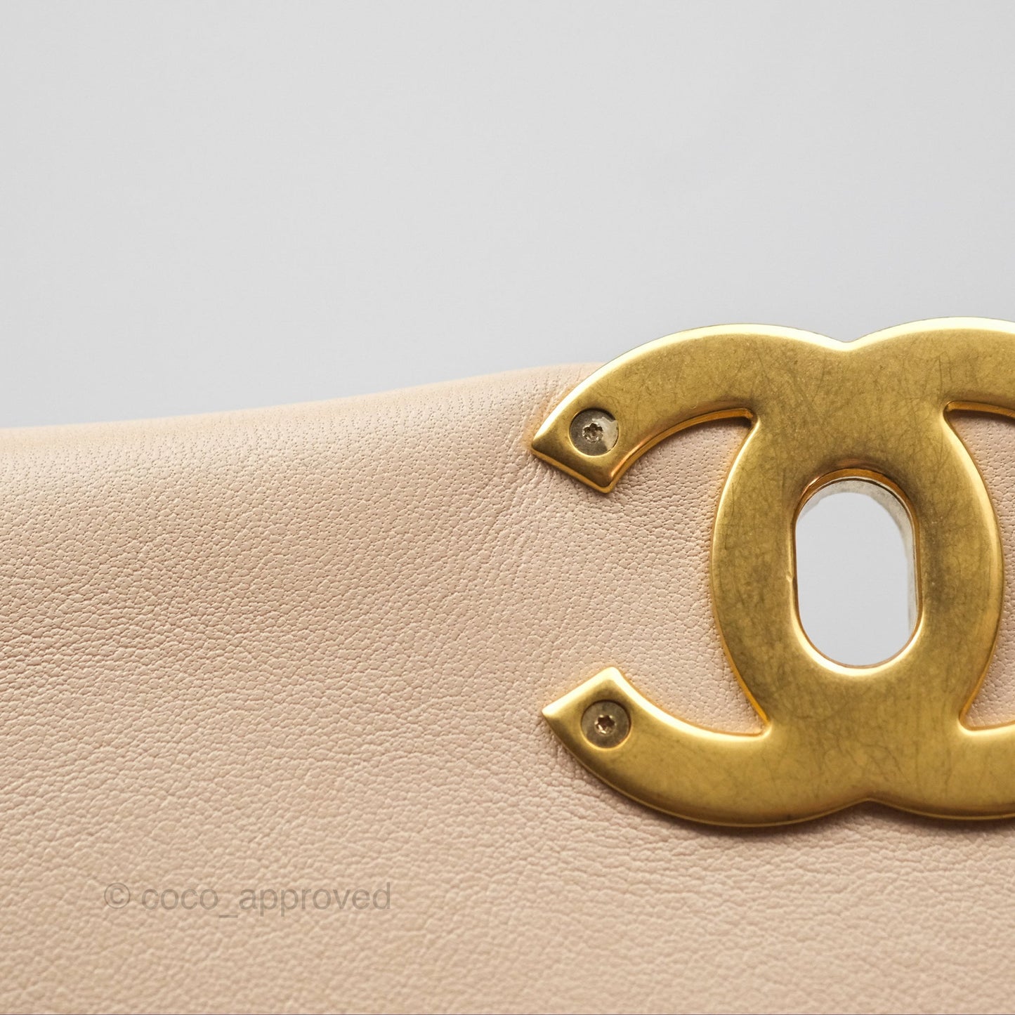 Chanel 19 Small Beige Mixed Hardware