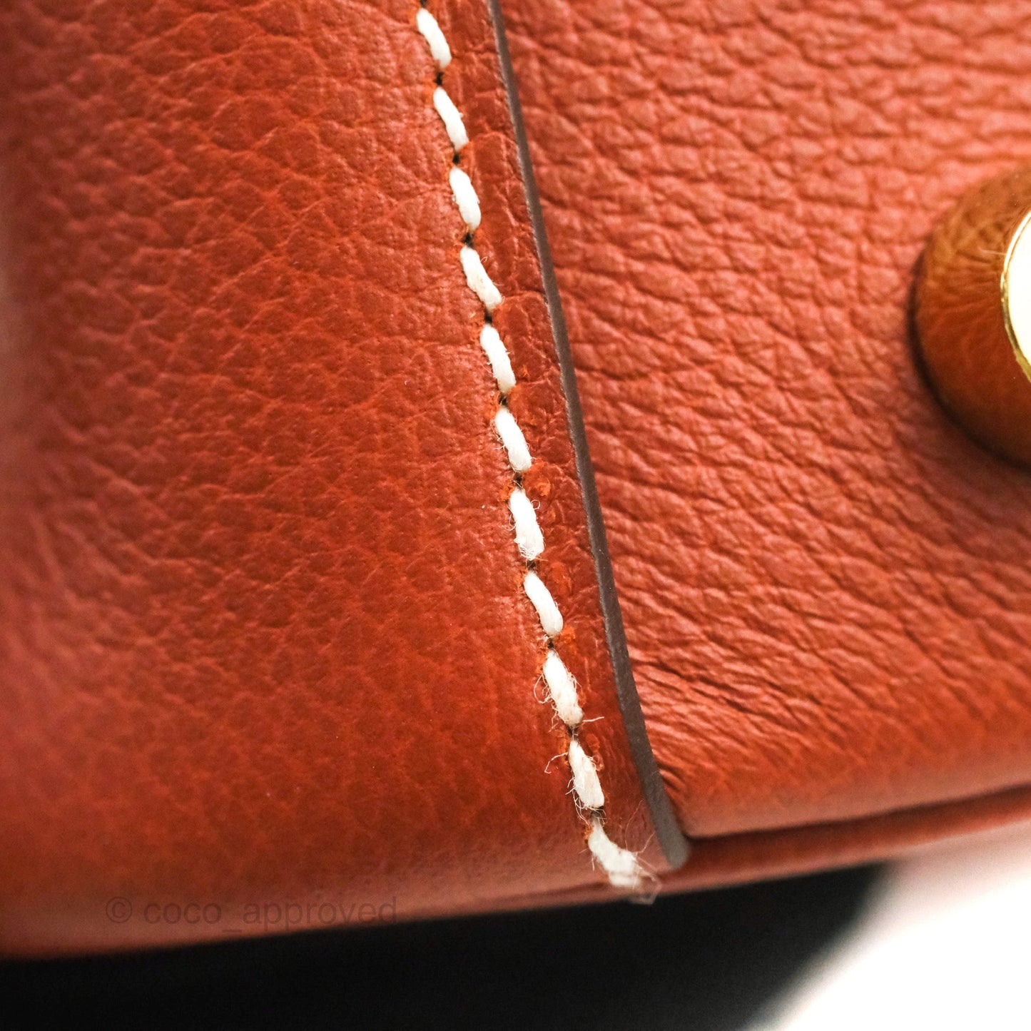 Hermès Lindy 26 Evercolour Sienne Gold Hardware