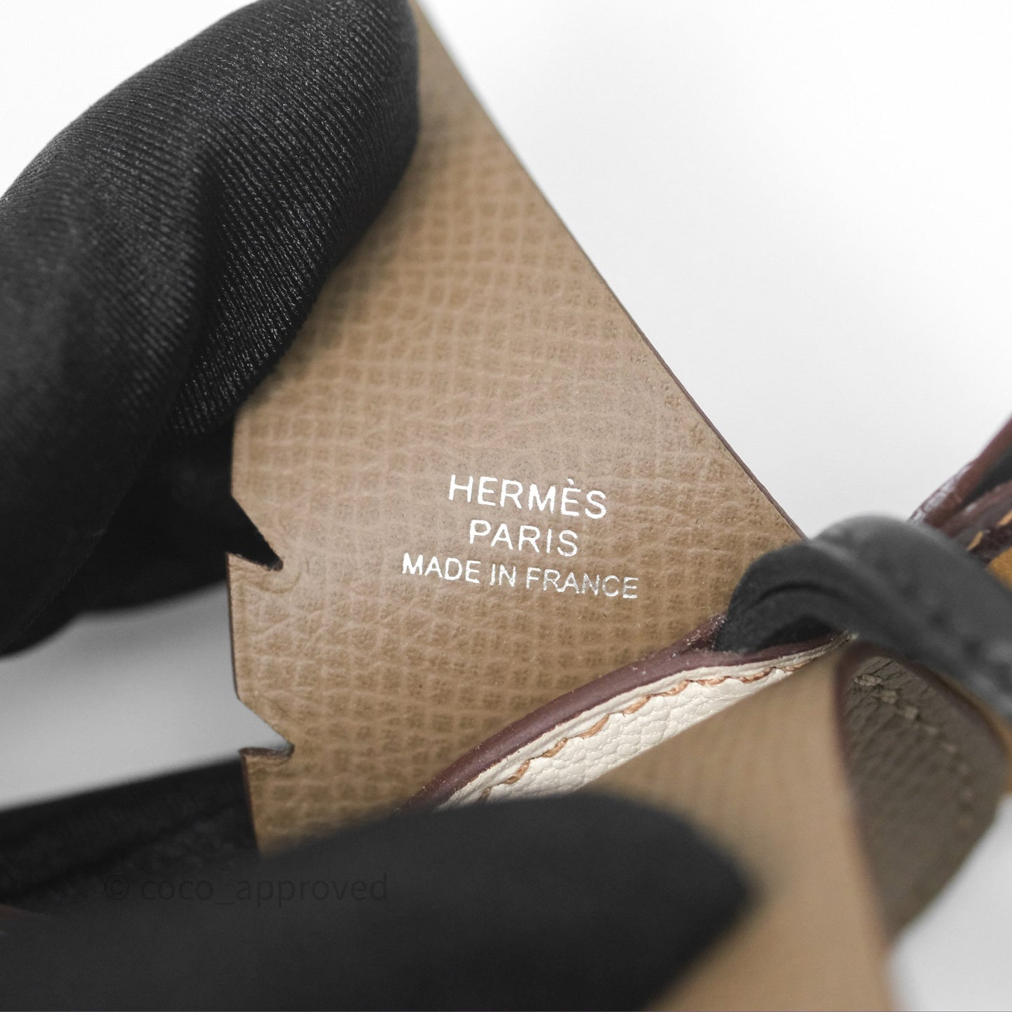 Hermès Birdy Charm Epsom Palladium Hardware