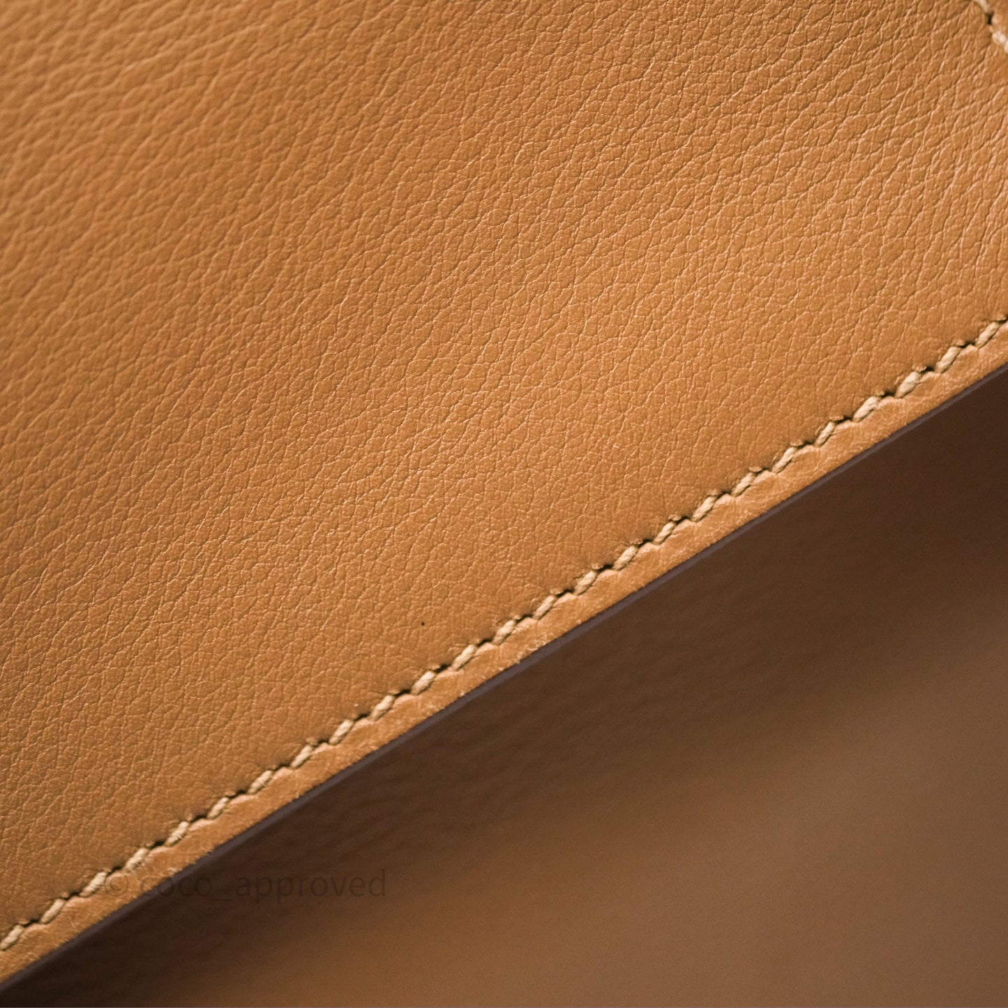 Hermès Kelly 35 Retourne Chai 0M Evercolor Palladium Hardware