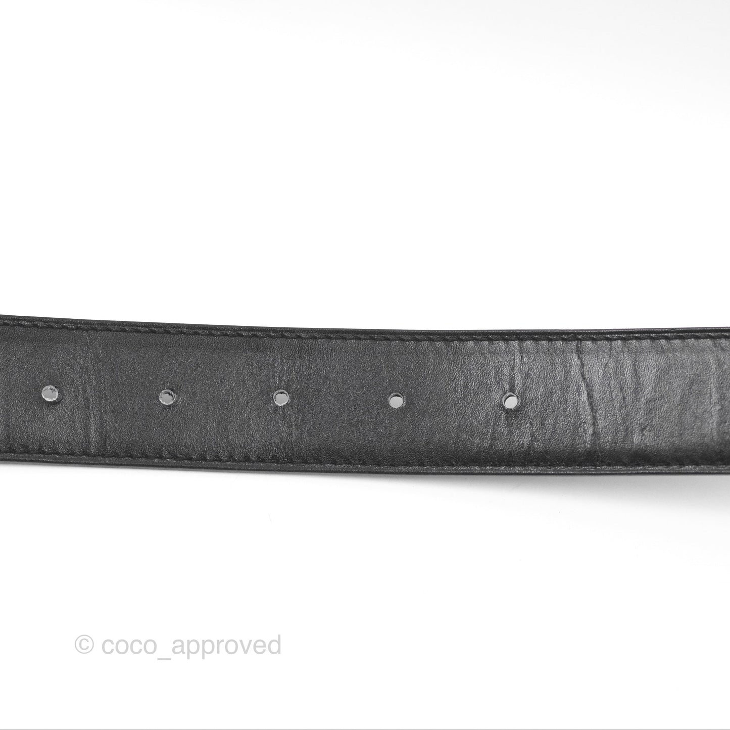 Hermès H Belt Buckle & Reversible Strap Black Palladium Hardware