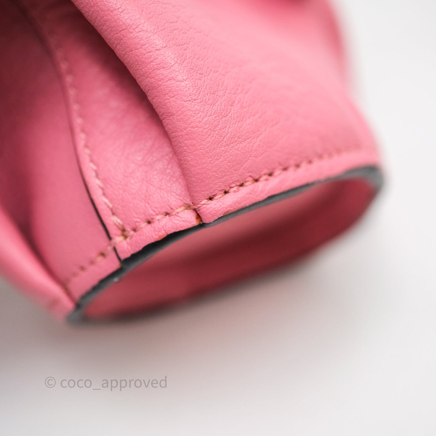 Loewe Elephant Coin Case Pink