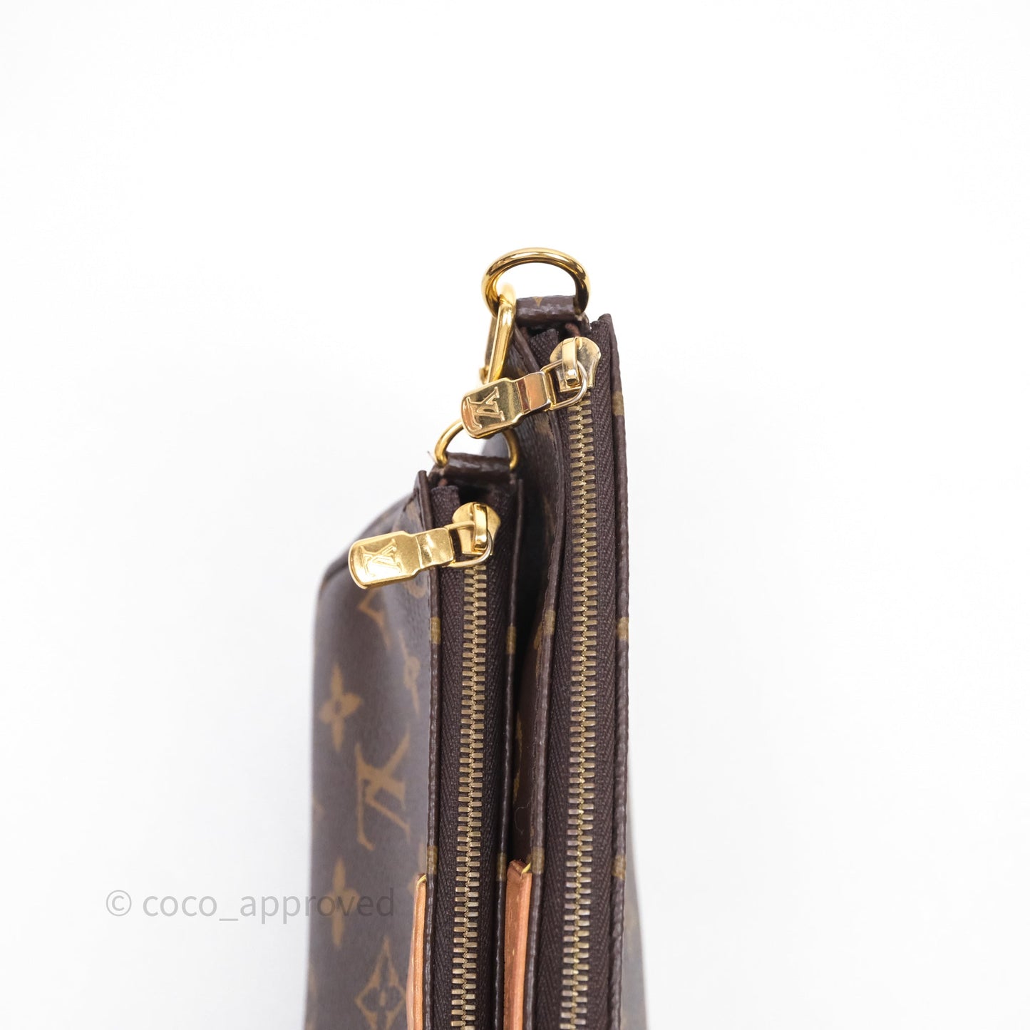Louis Vuitton Multi Pochette Accessories Pink Monogram Canvas