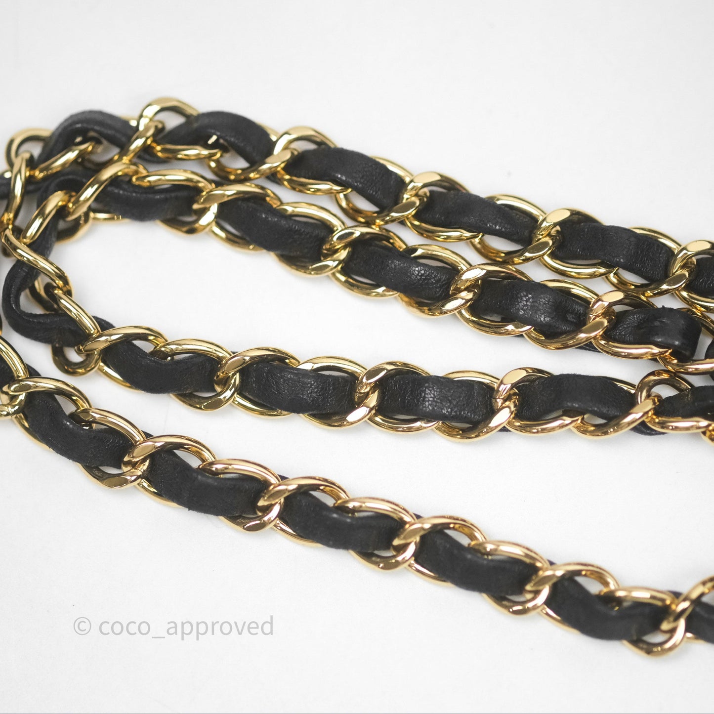 Chanel Classic M/L Medium Flap Quilted Black Lambskin Gold Hardware
