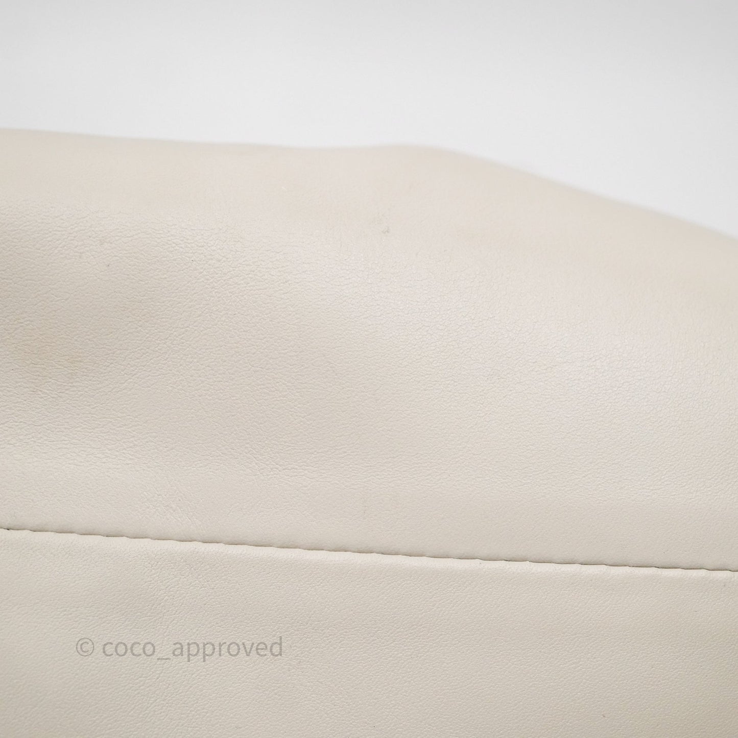 Bottega Veneta The Mini Pouch Ivory Calfskin