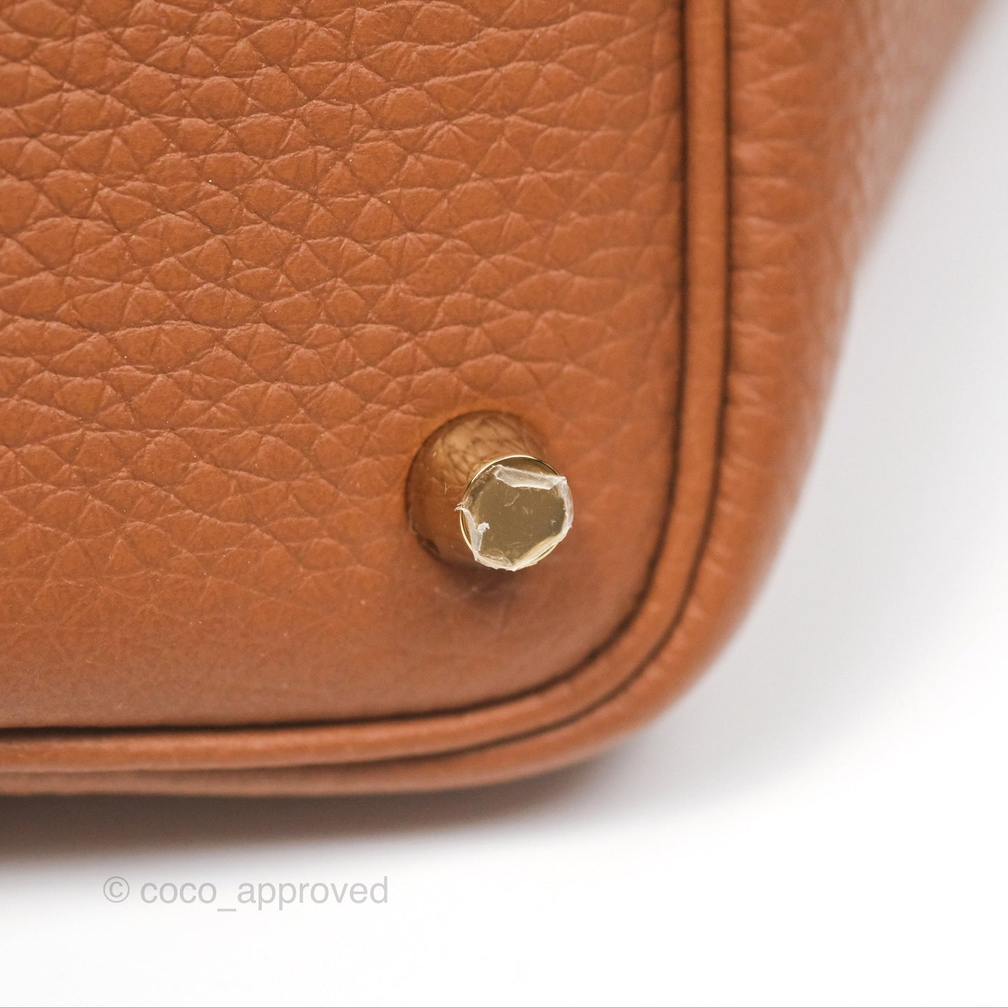 Hermès Picotin Lock 18 Gold Clemence Gold Hardware