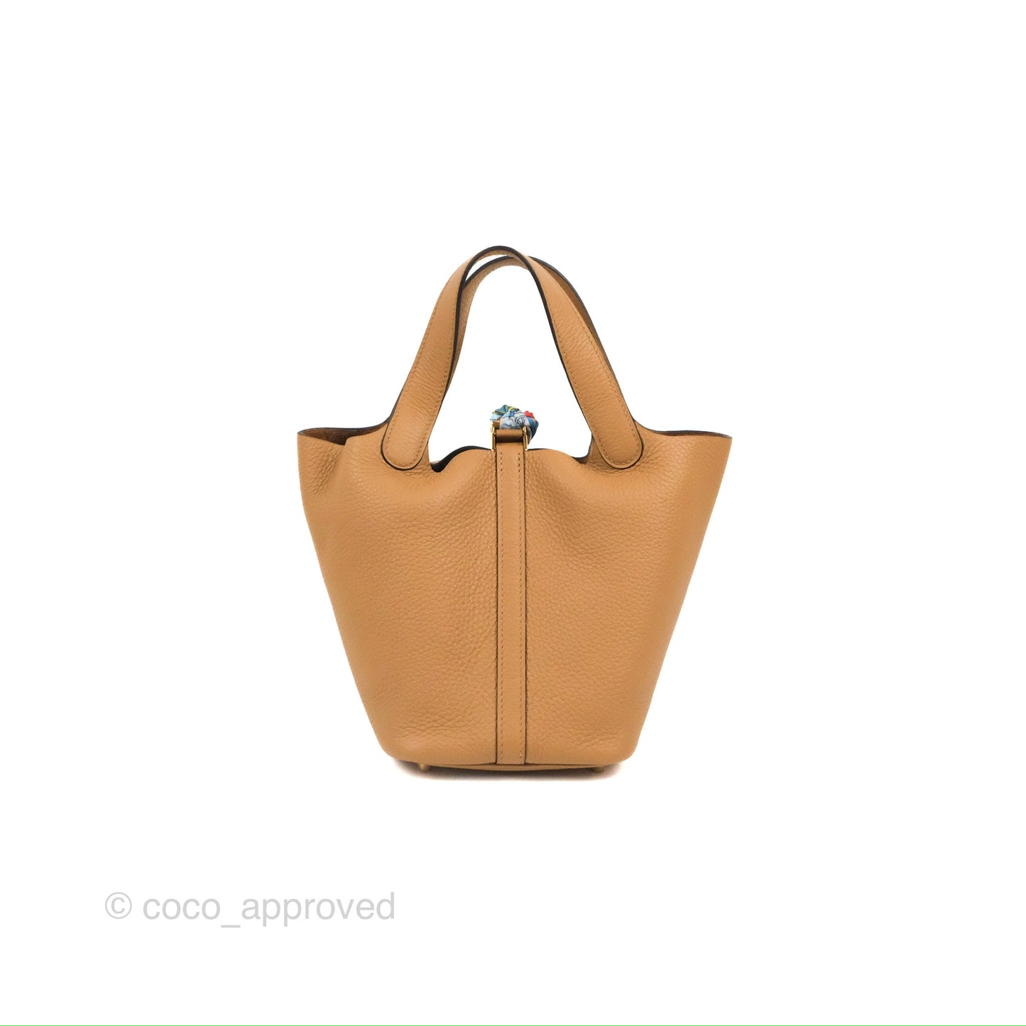 Hermès Picotin Lock 18 Chai 0M Taurillon Clemence Gold Hardware With Twilly