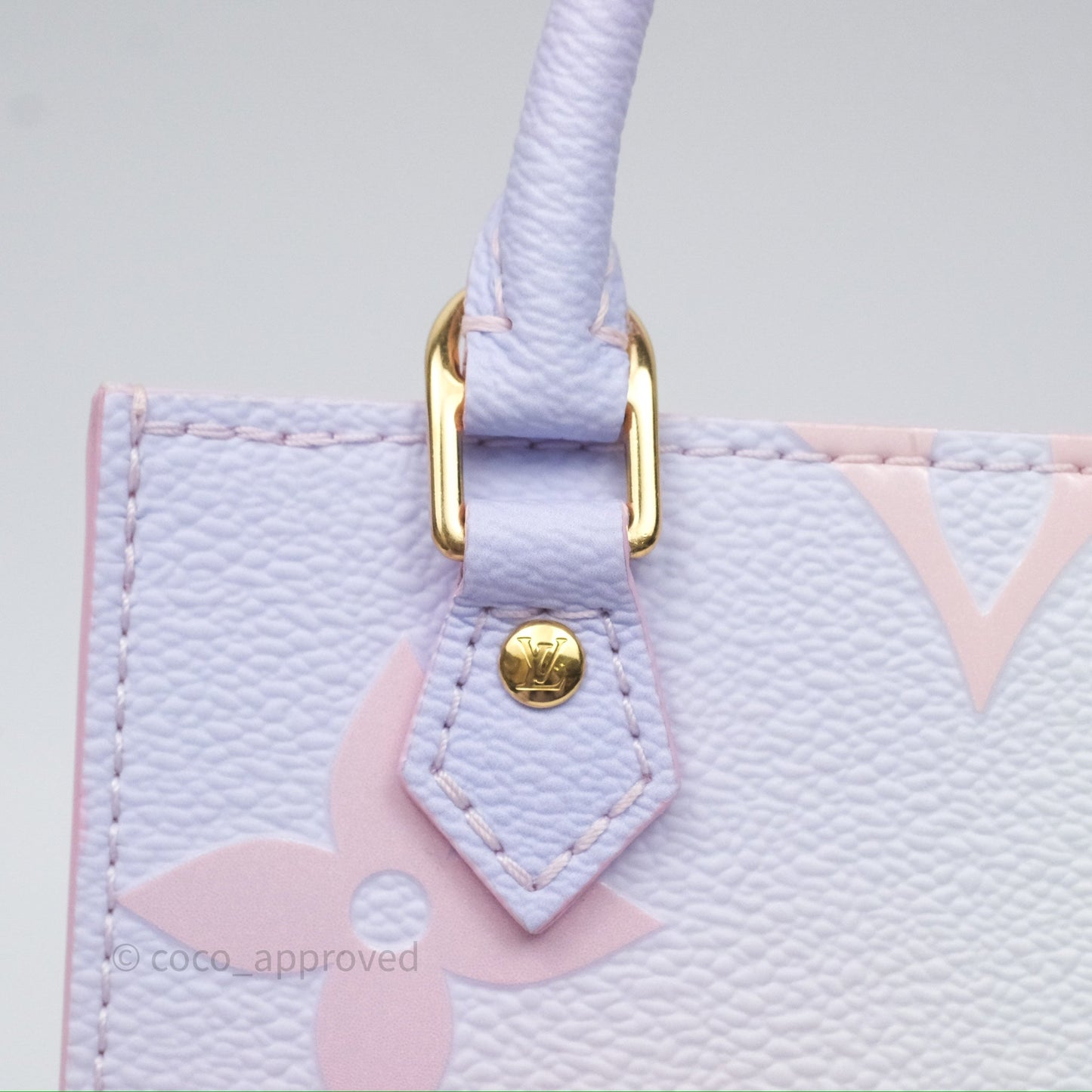 Louis Vuitton Petit Sac Plat Bag Sunrise Pastel