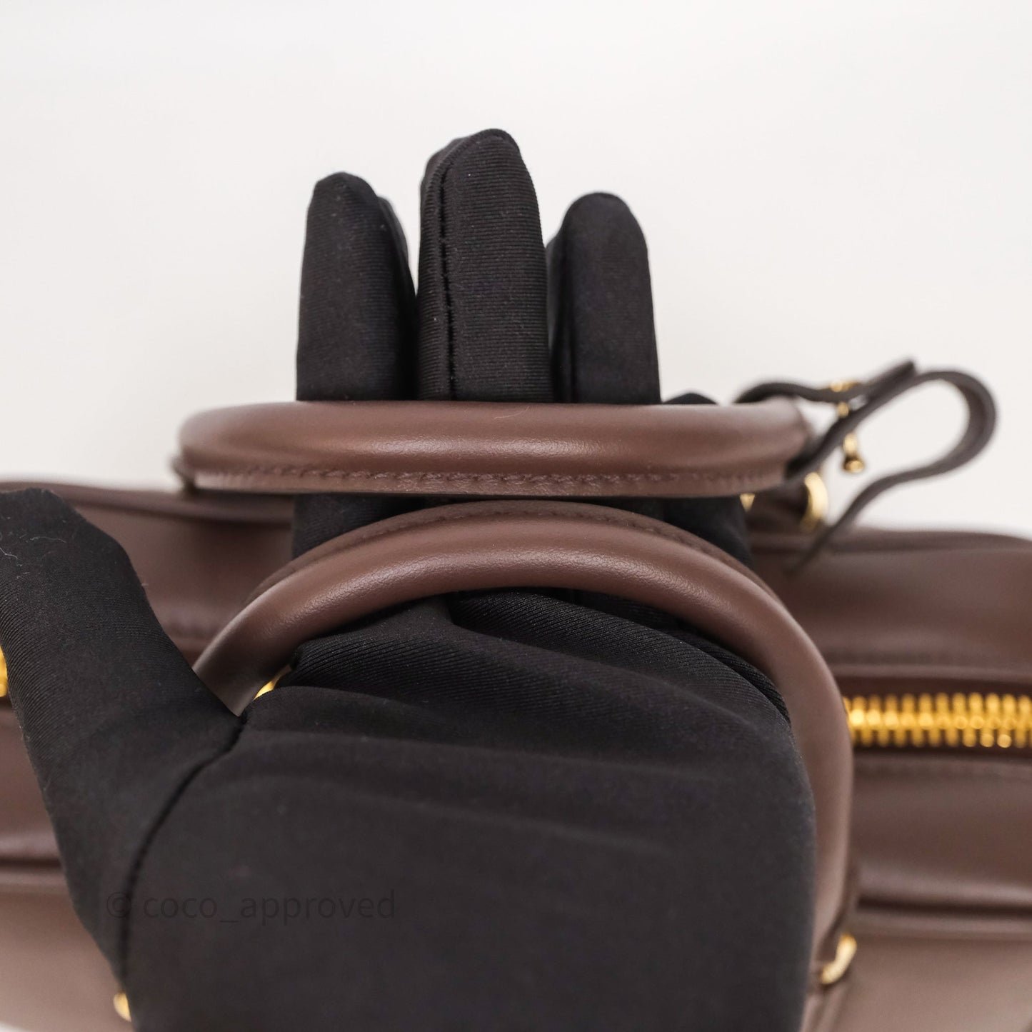 Miu Miu Arcadie Leather Bag Briarwood