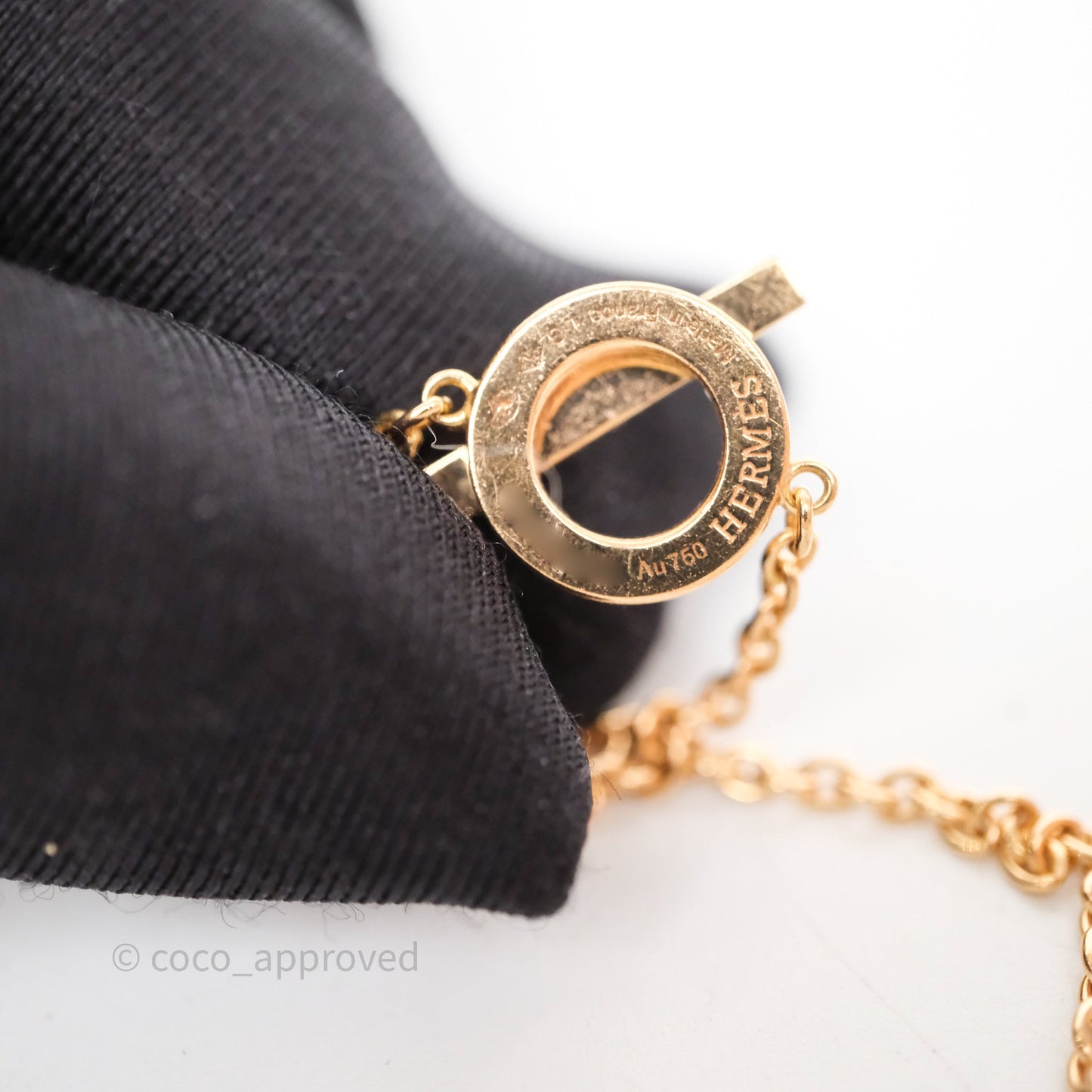 Hermès Finesse Bracelet Rose Gold