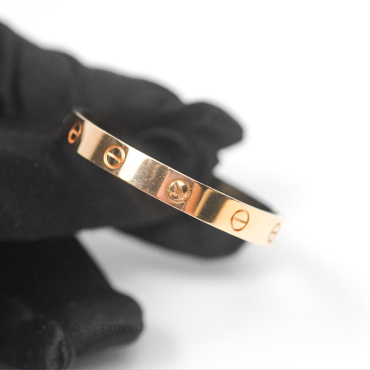 Cartier Love Bracelet Rose Gold Size 16