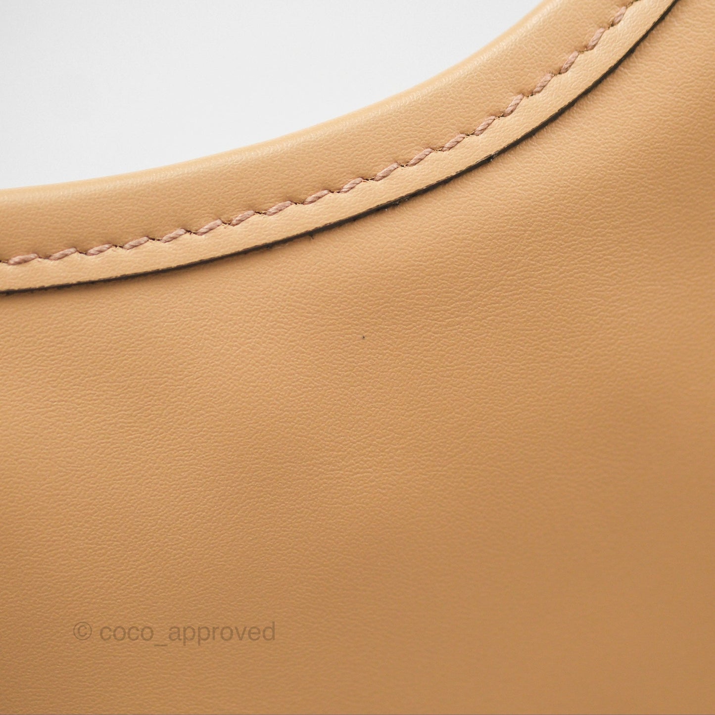 Miu Miu Ivy Leather Bag Beige
