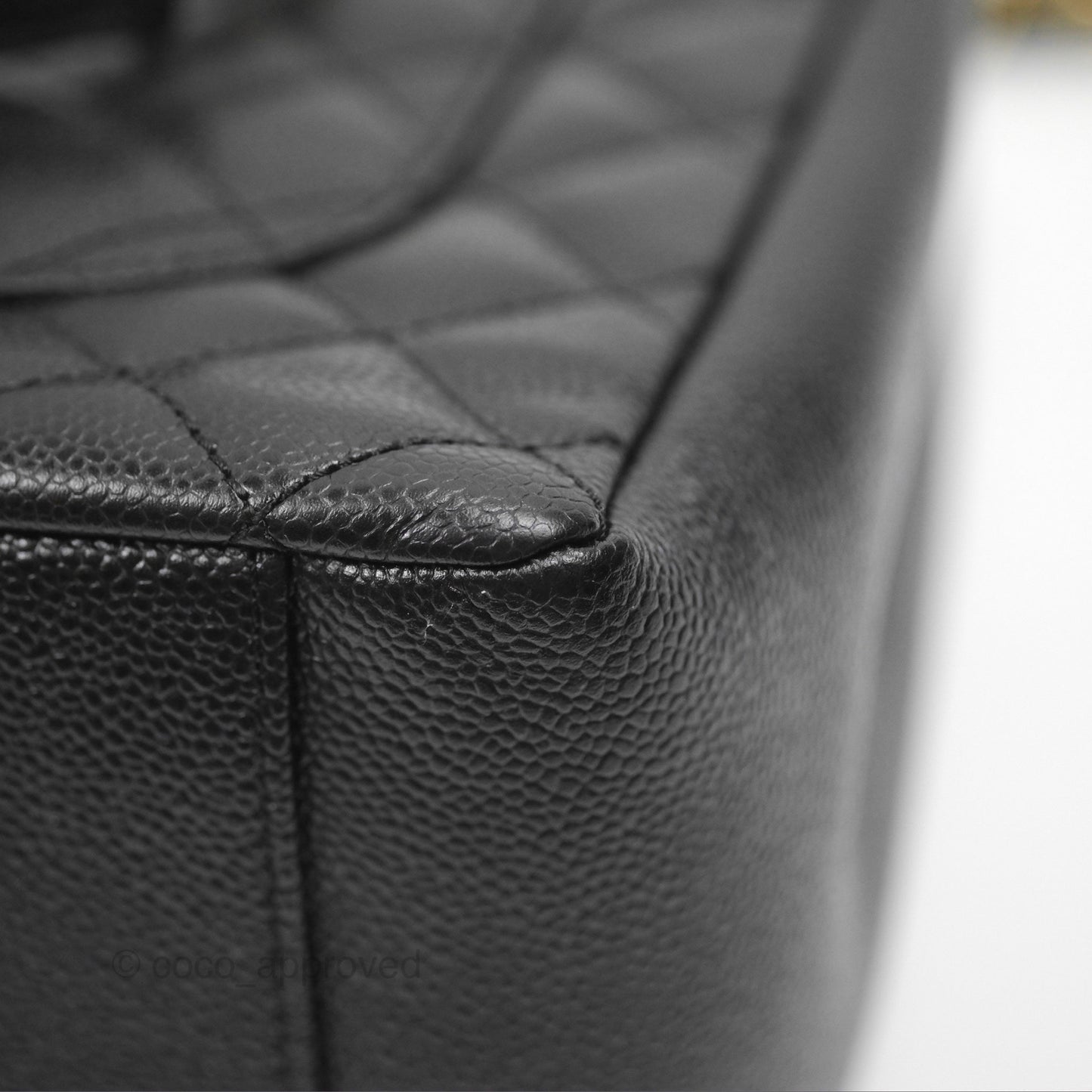Chanel GST Black Caviar Gold Hardware