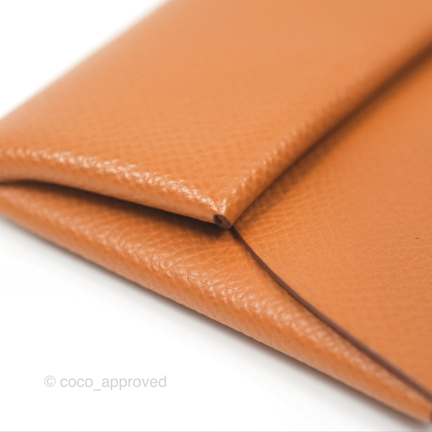 Hermès Bastia Coin Purse Gold Epsom
