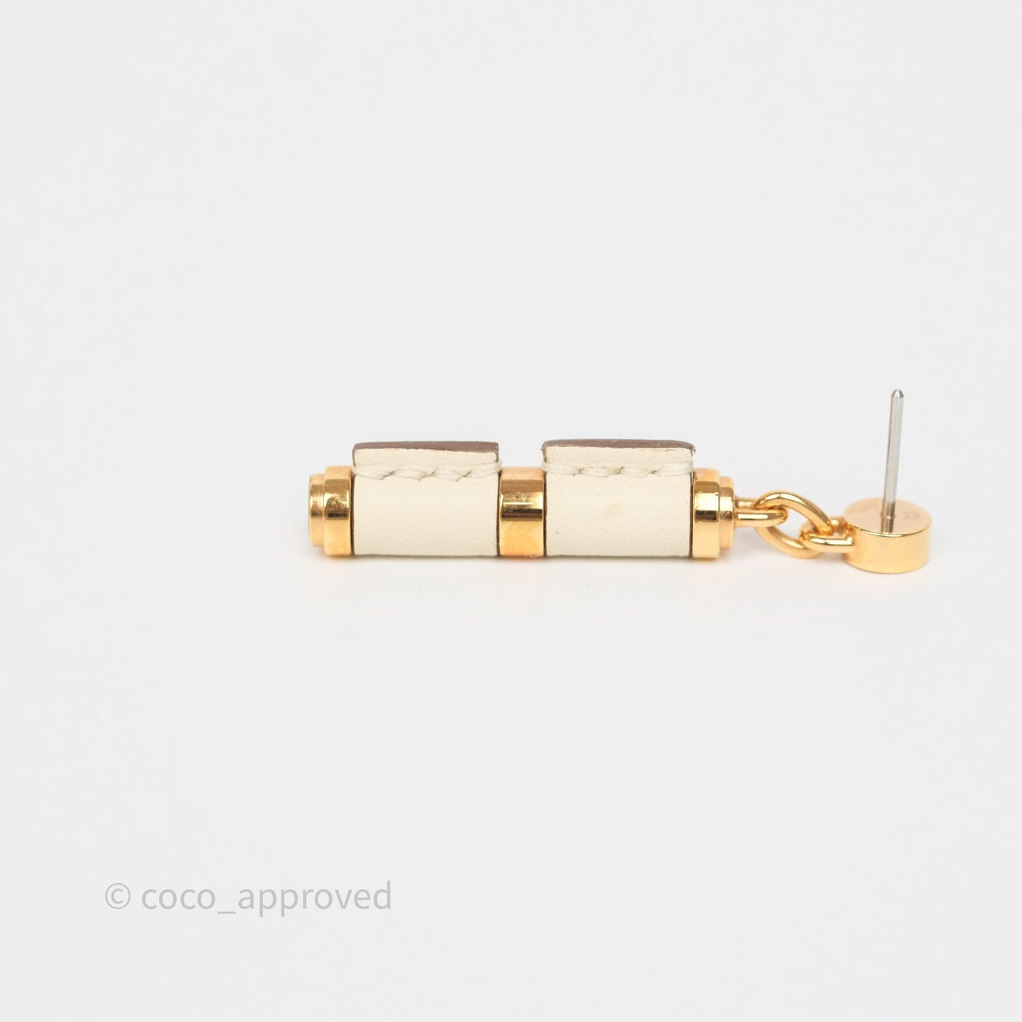 Hermes Charniere Earrings Small Model Nata I2