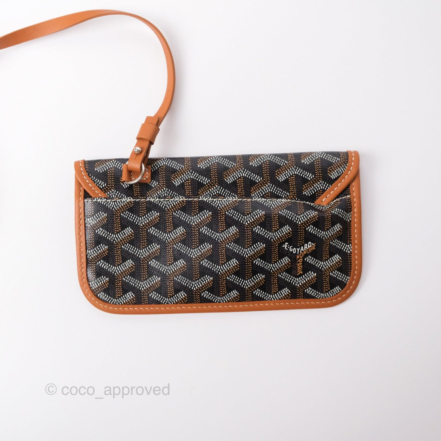 Goyard St. Louis Tote Bag GM Black/Tan