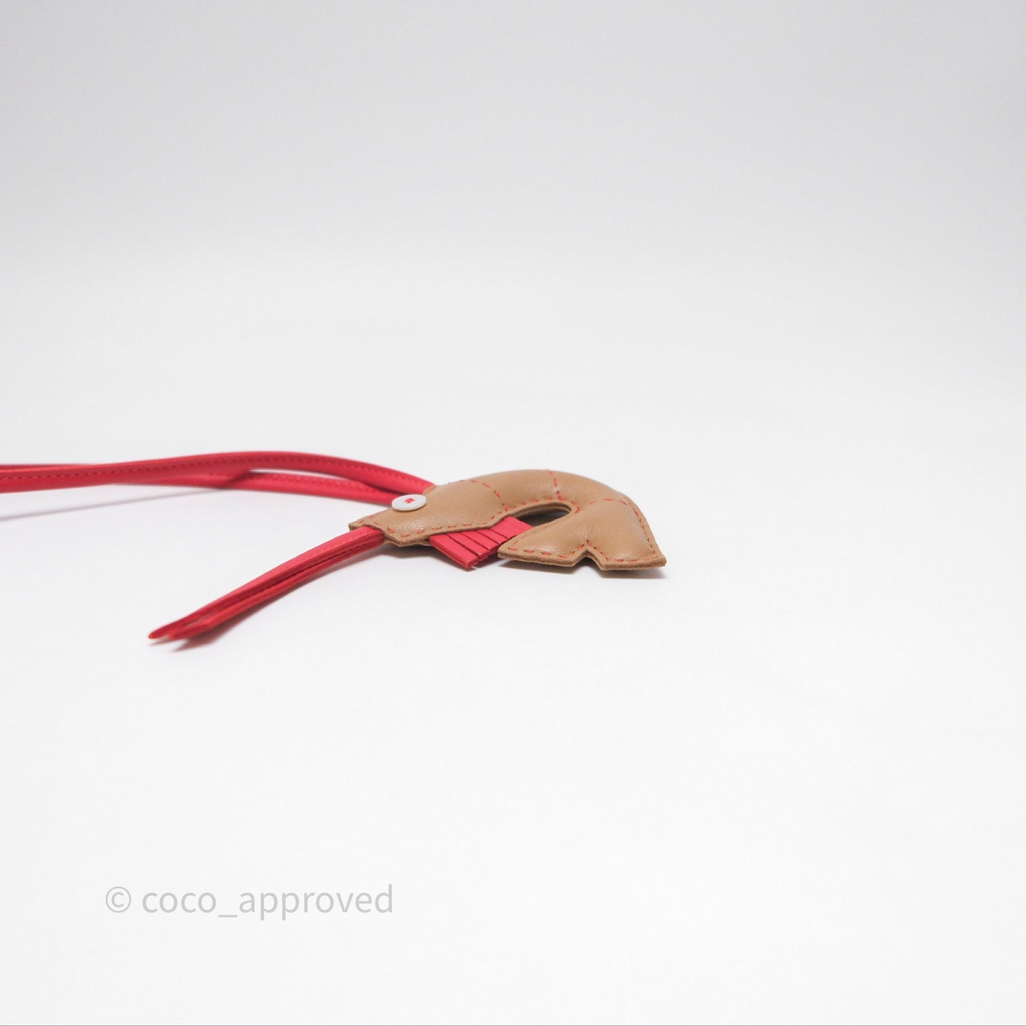 Hermes Shrimp Bag Charm