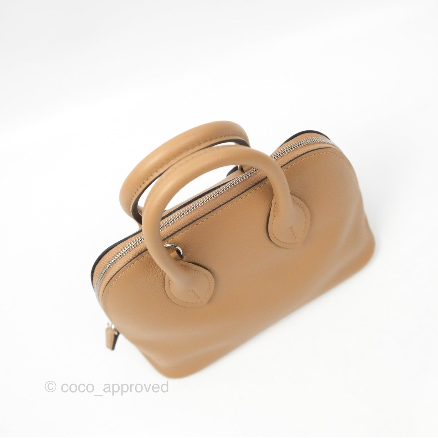 Hermès Bolide Mini 1923 Chai 0M Evercolor Palladium Hardware