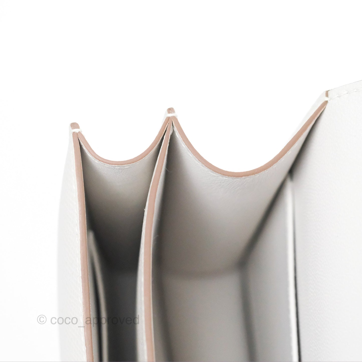 Hermès Constance Mini 18cm Mirror Gris Pale Epsom Gold Hardware