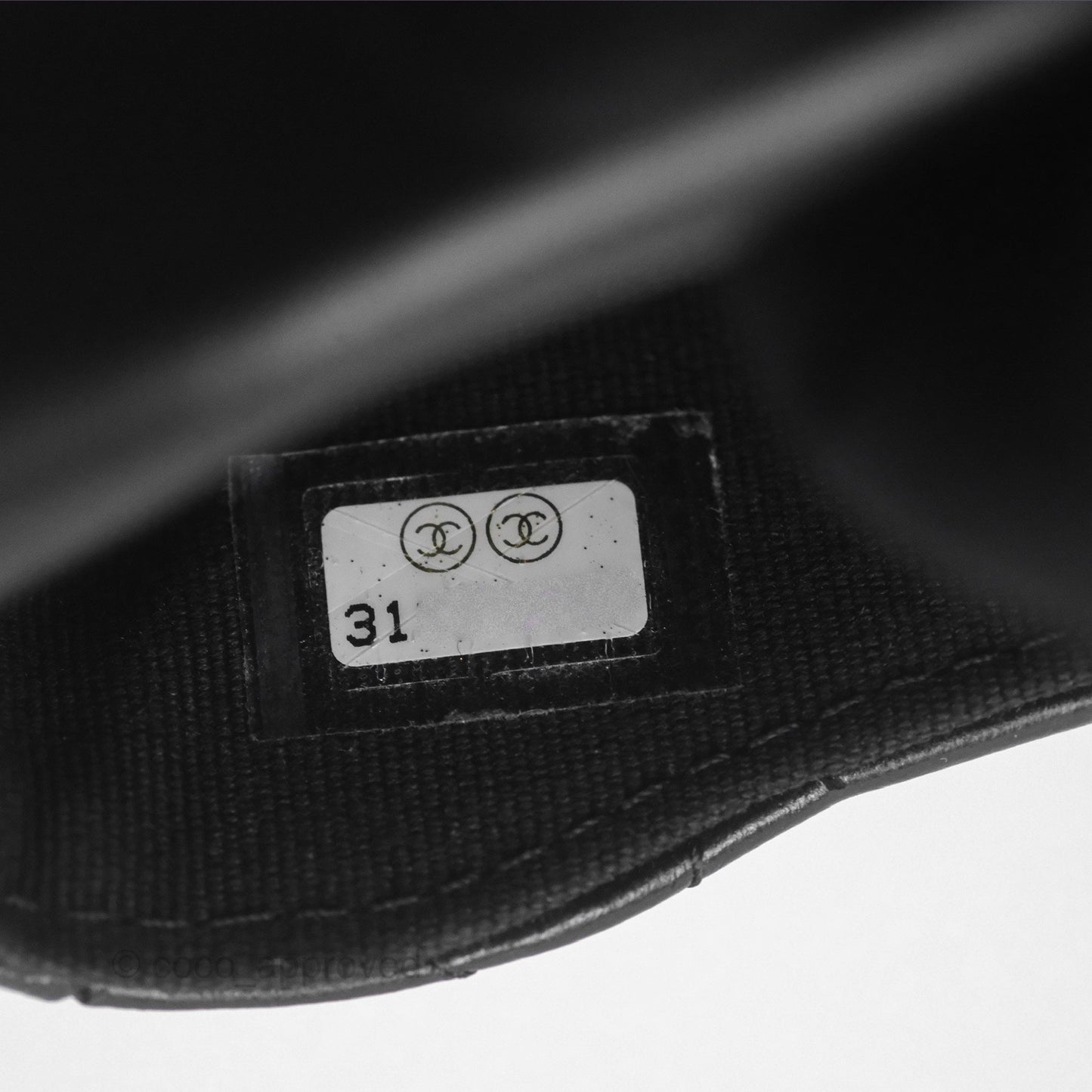 Chanel Mini Card Holder Belt Bag Black Lambskin Aged Gold Hardware
