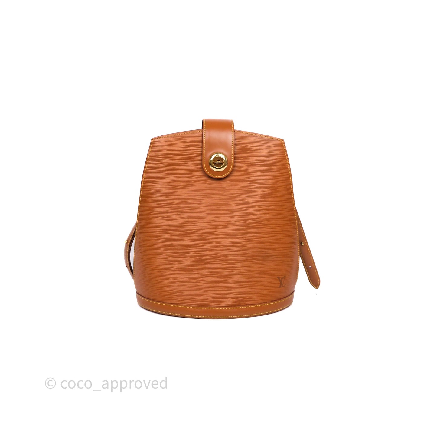 Louis Vuitton Cluny Shoulder Bag Brown Epi