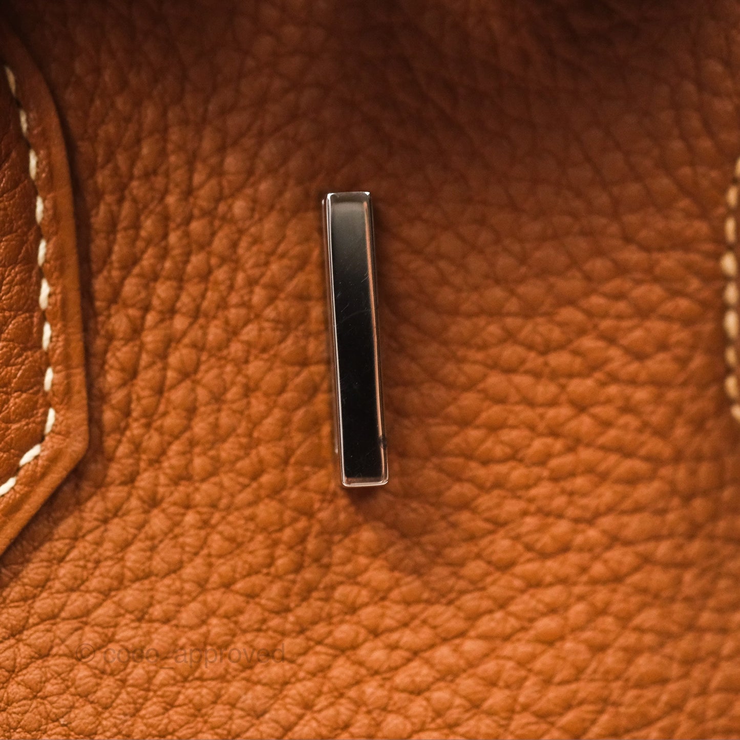 Hermès Birkin 30 Retourne Gold 37 Clemence Palladium Hardware
