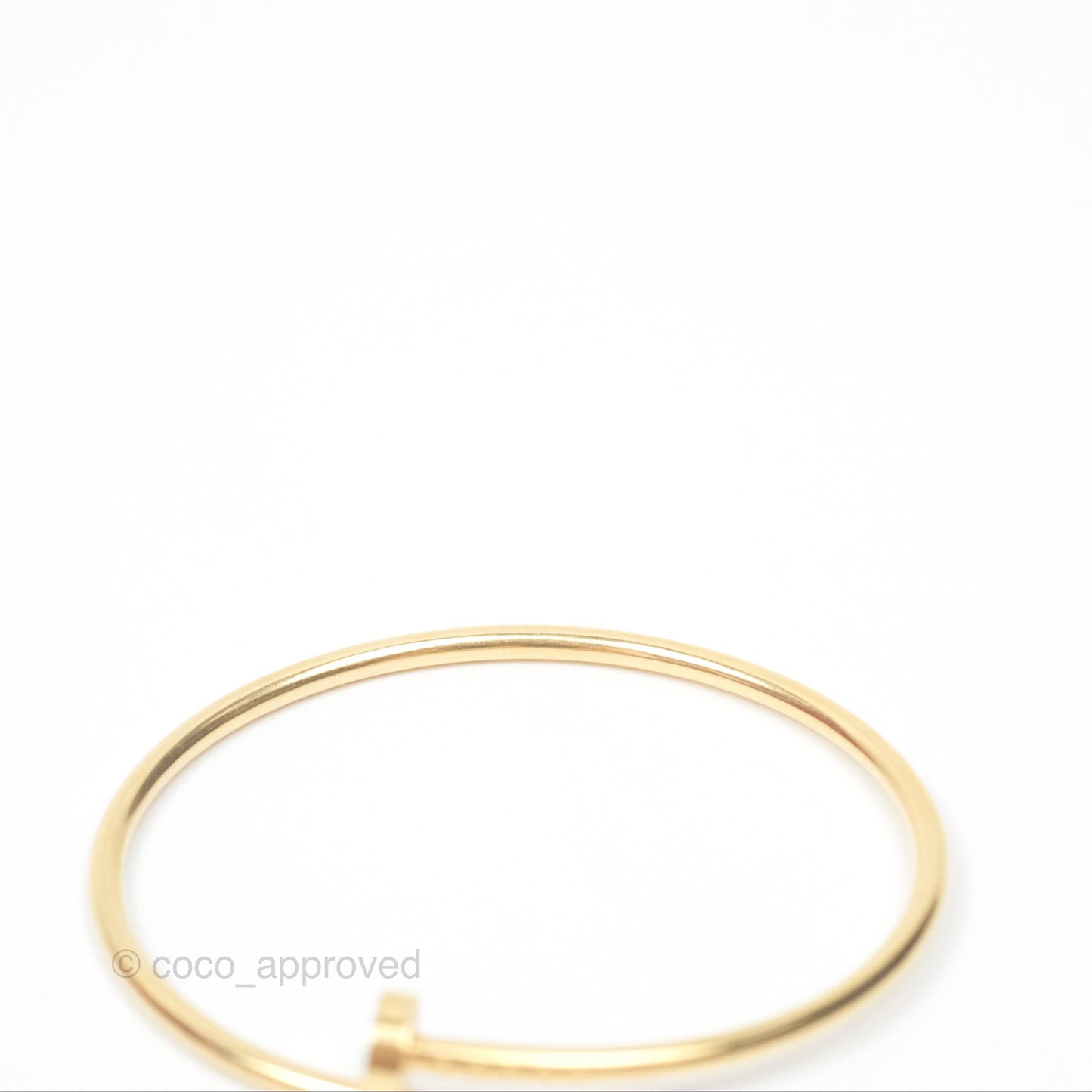 Cartier Small Juste Un Clou Bracelet 18K Yellow Gold