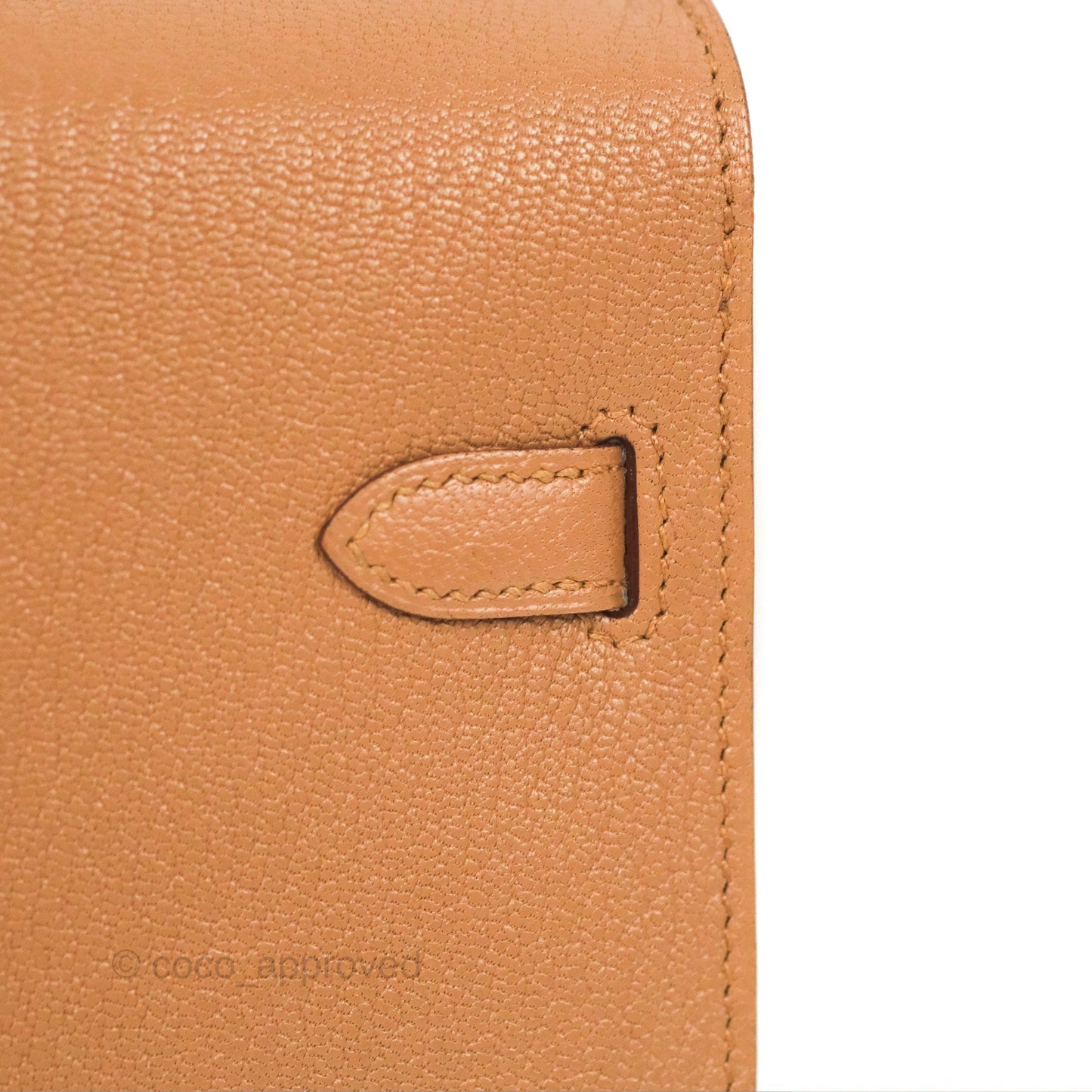 Hermès Kelly To Go Wallet Quebracho Chevre Mysore Gold Hardware